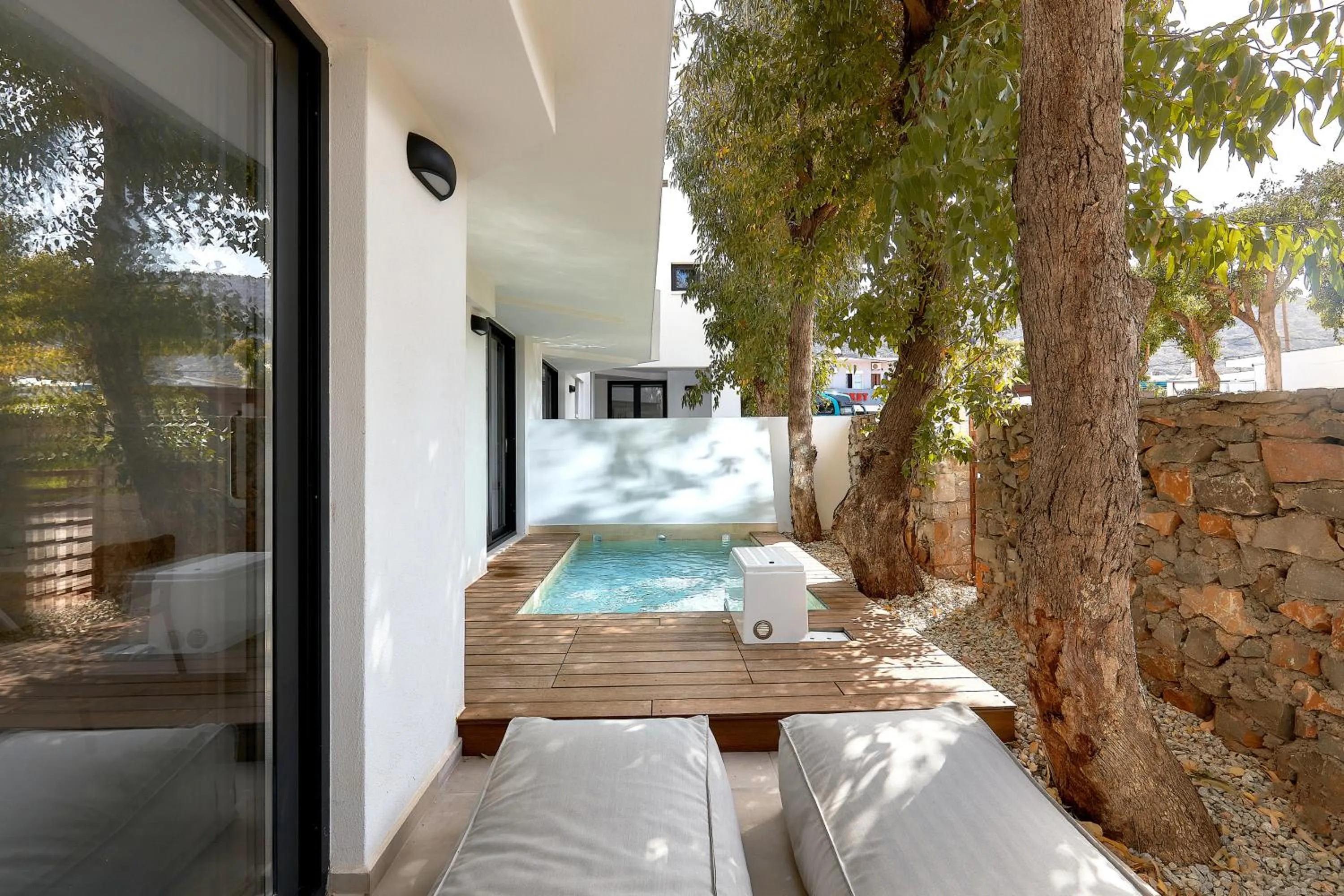 Natural landscape in MichELe Luxury apartments by Smaris Collection