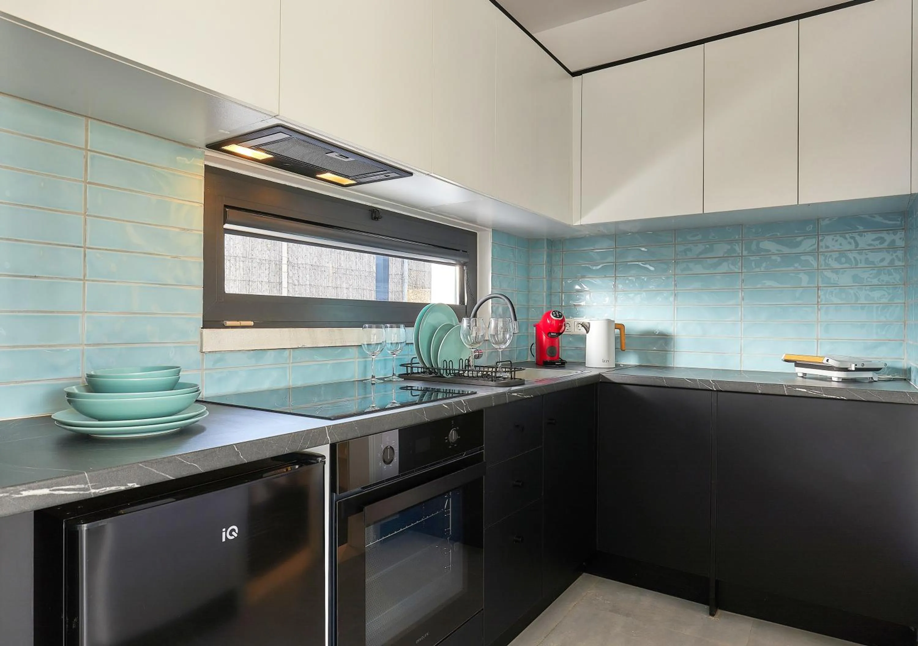 kitchen in MichELe Luxury apartments by Smaris Collection