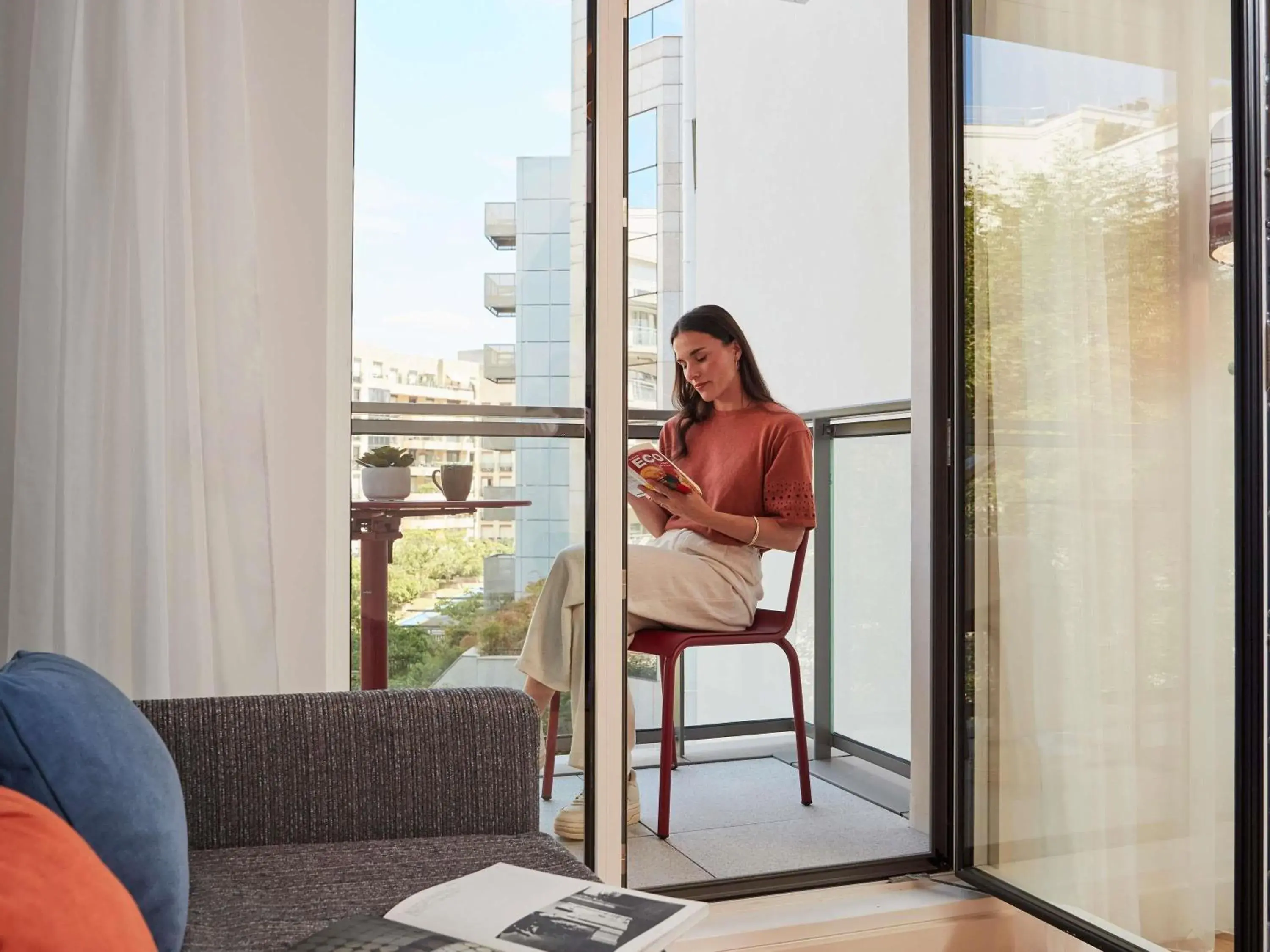 Bedroom in Aparthotel Adagio Paris Boulogne Bedroom in Aparthotel Adagio Paris Boulogne