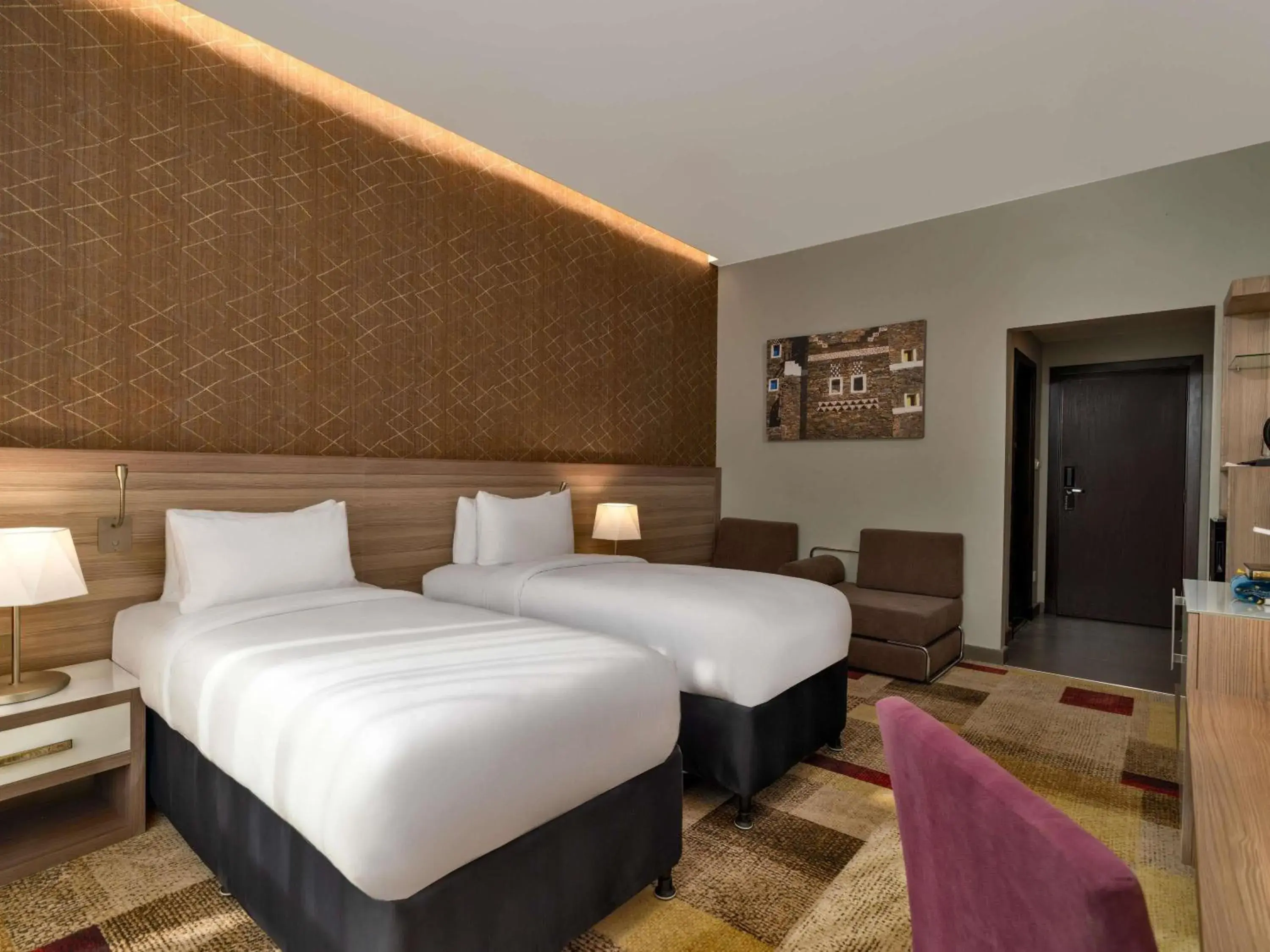 Bedroom, Bed in Mercure Makkah Aziziah Bedroom, Bed in Mercure Makkah Aziziah