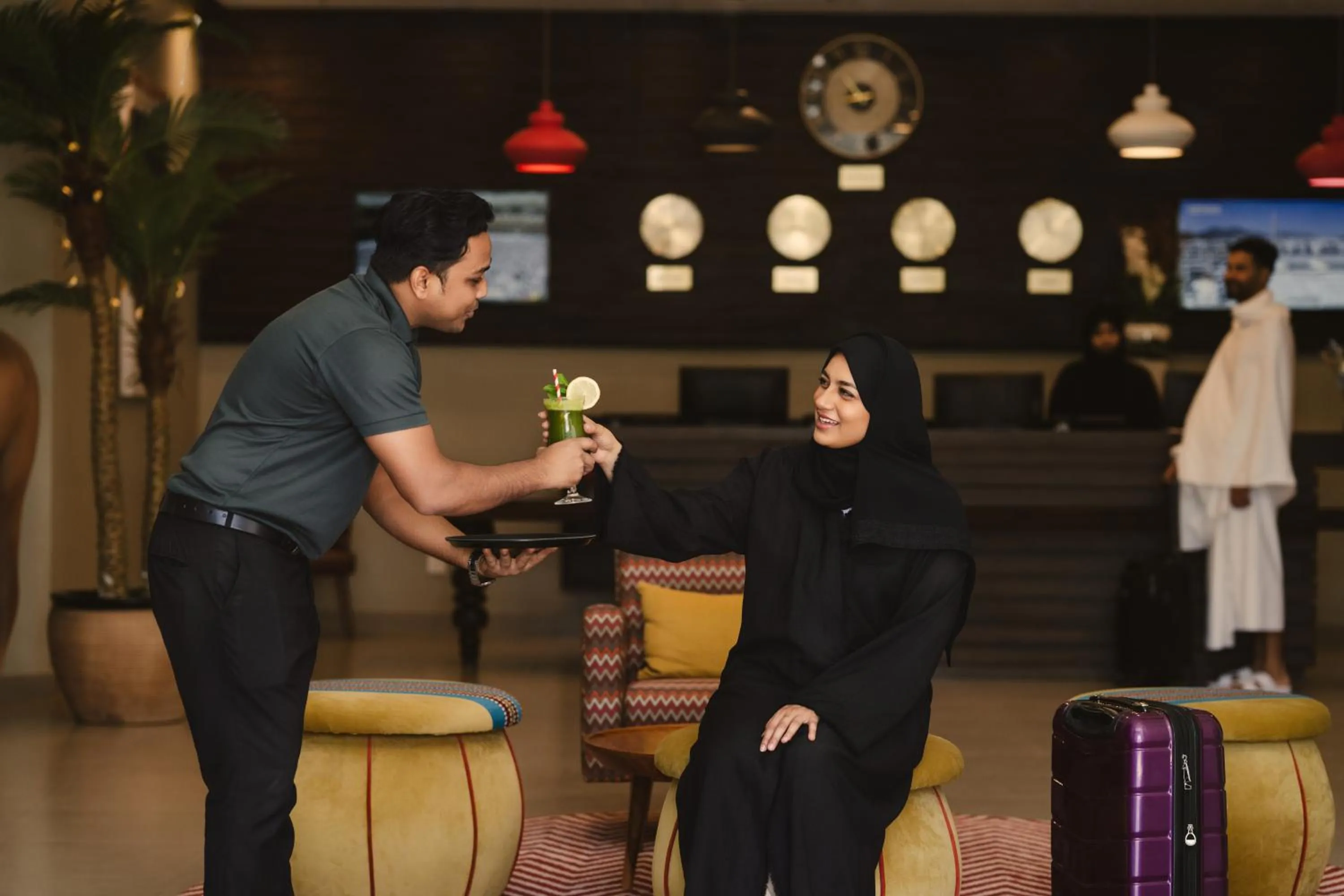 Lobby or reception in Mercure Makkah Aziziah