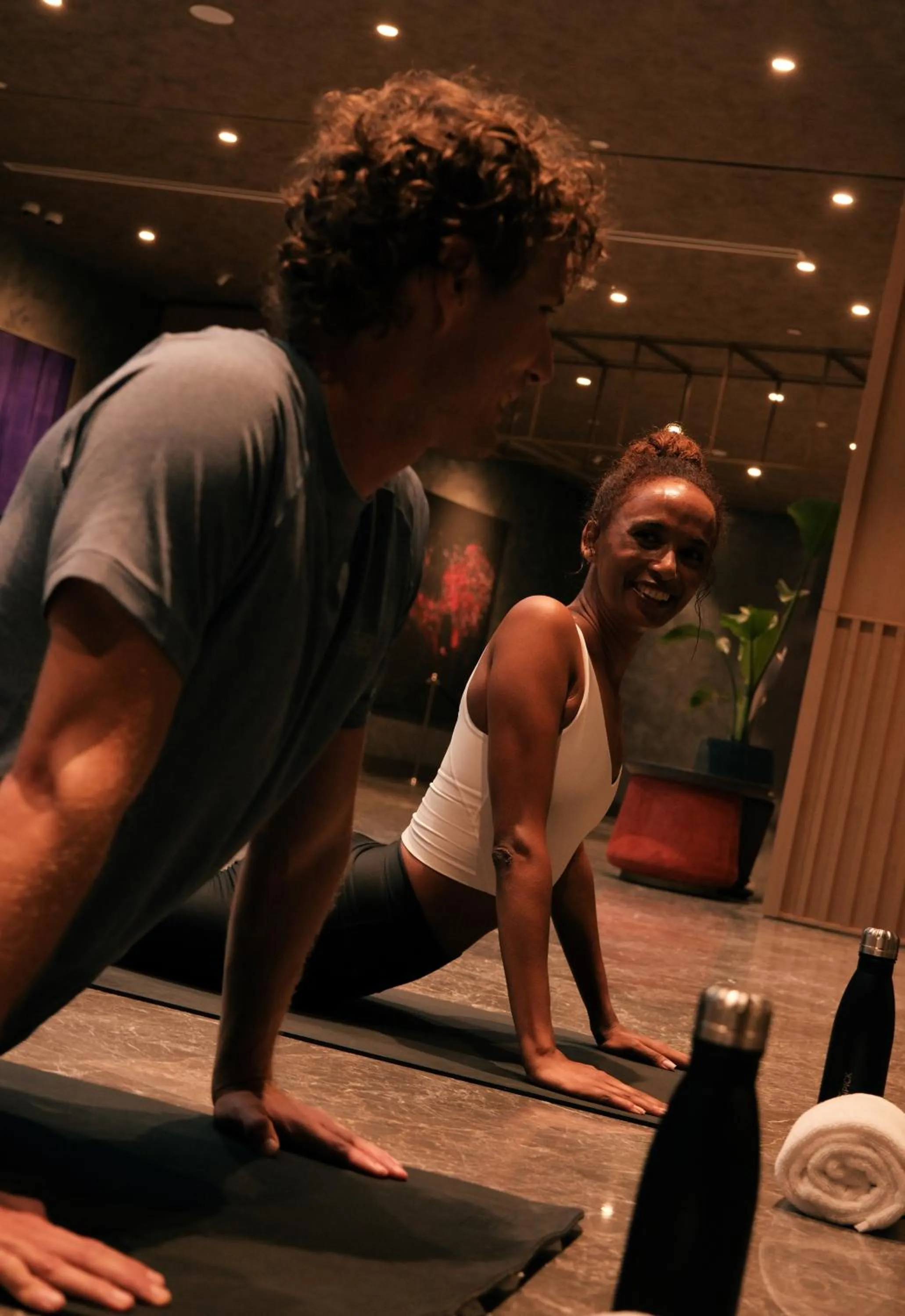 Fitness centre/facilities in Mövenpick Hotel Istanbul Marmara Sea