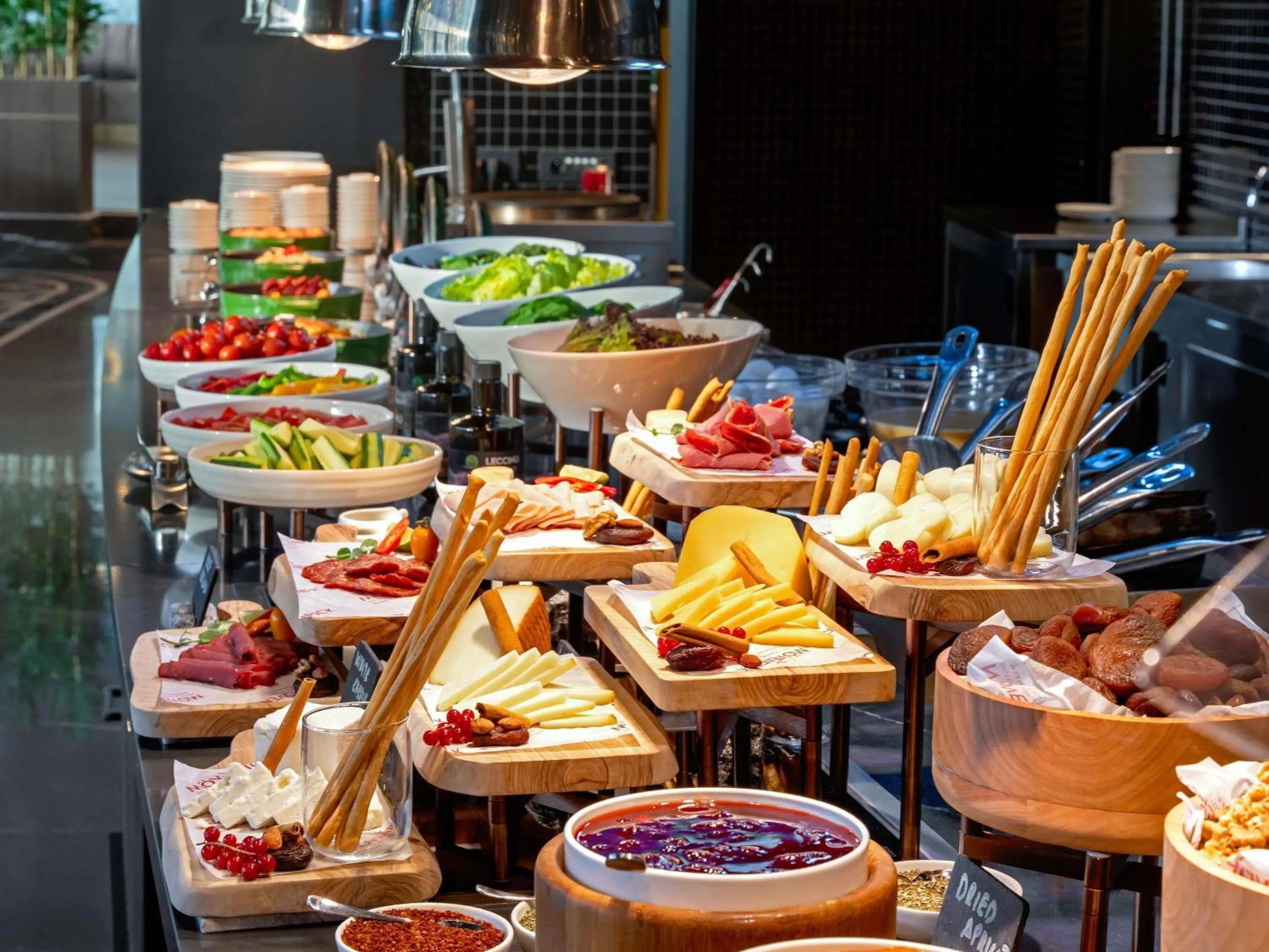 Breakfast in Mövenpick Hotel Istanbul Marmara Sea