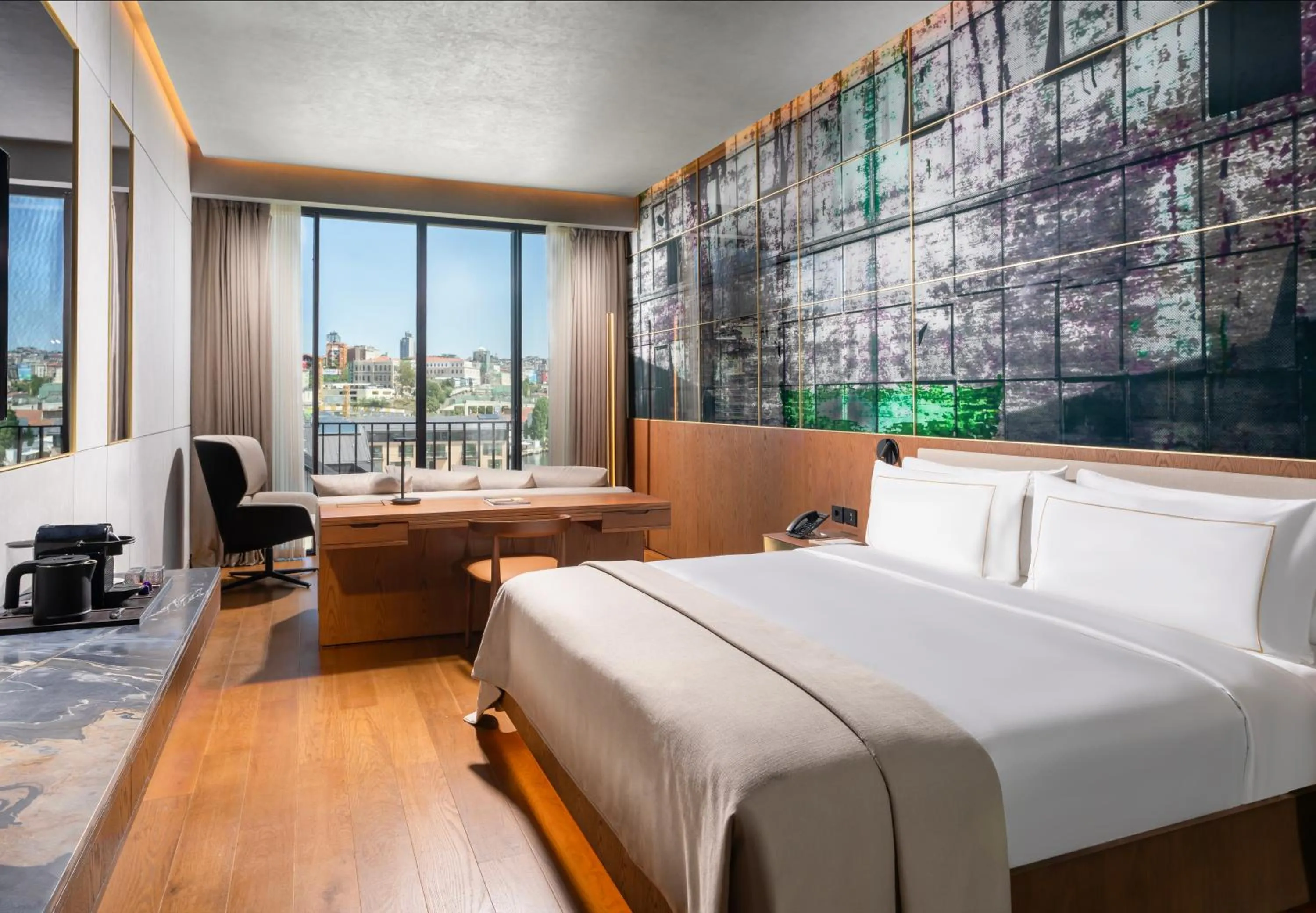 Bed in Rixos Tersane Istanbul