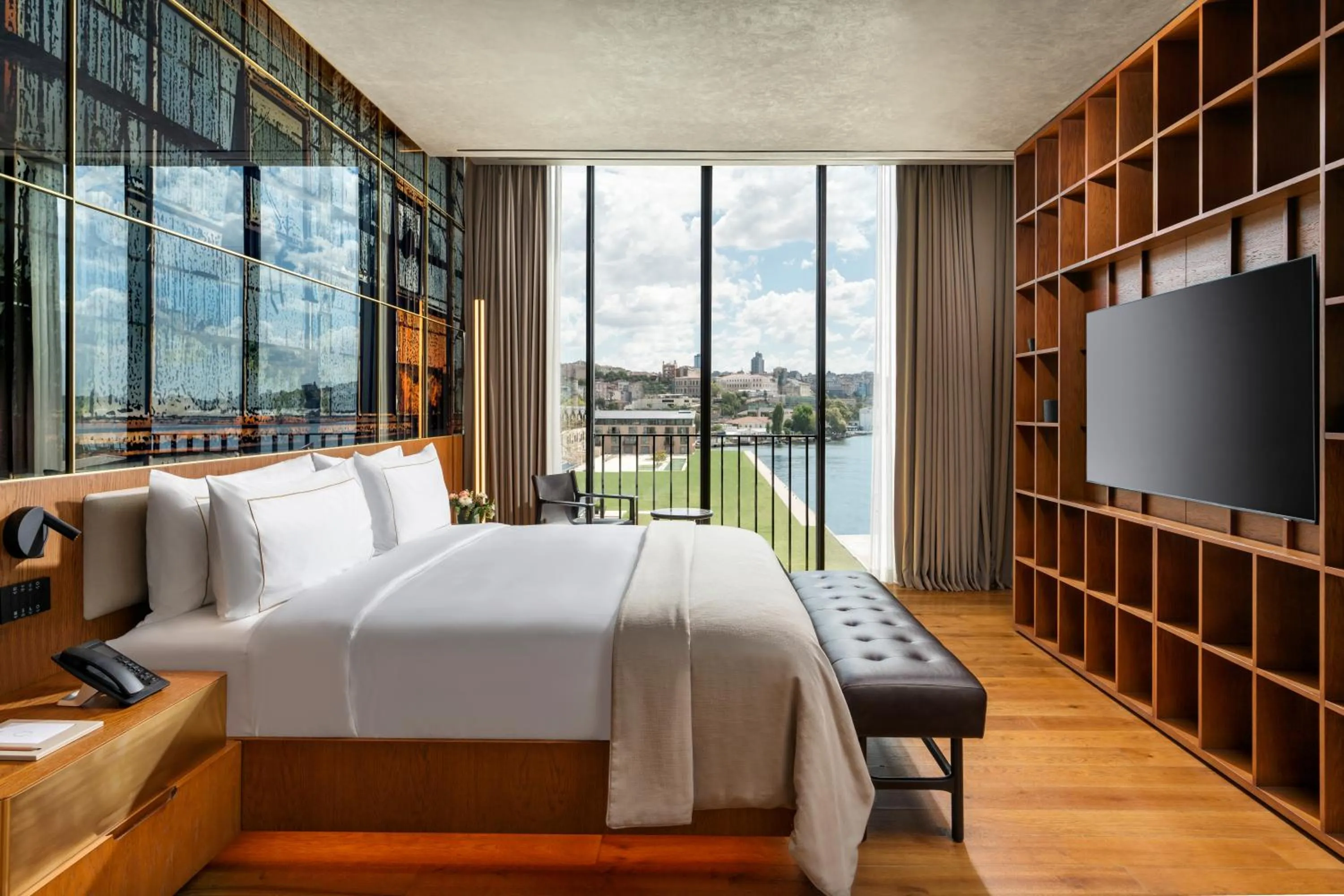 Bed in Rixos Tersane Istanbul