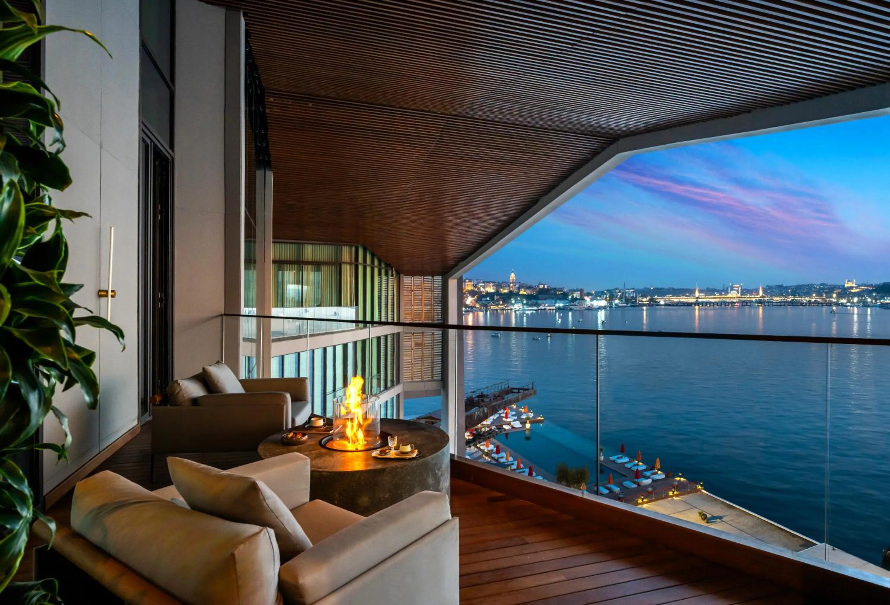 Balcony/Terrace in Rixos Tersane Istanbul