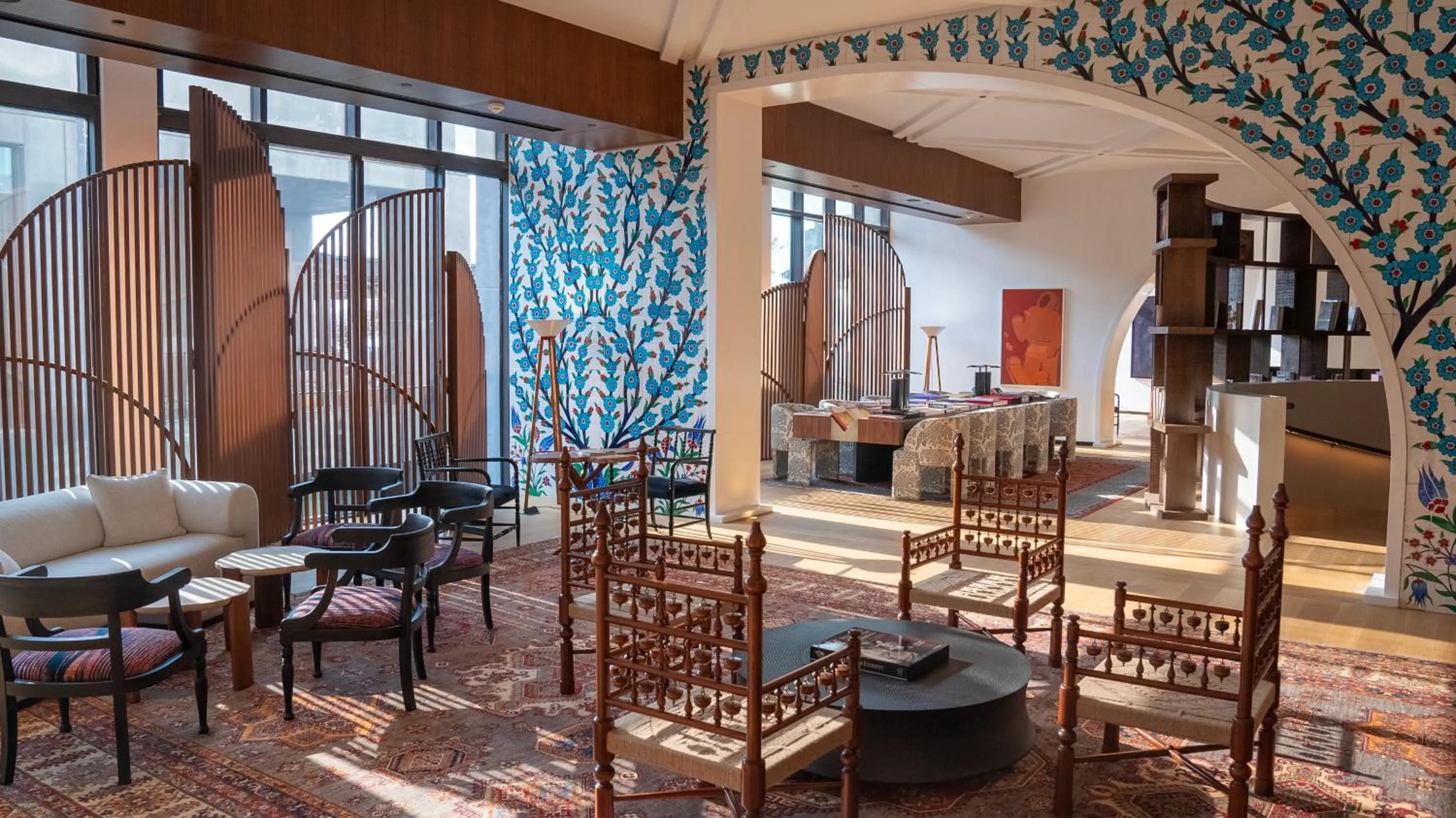 Seating area in Rixos Tersane Istanbul