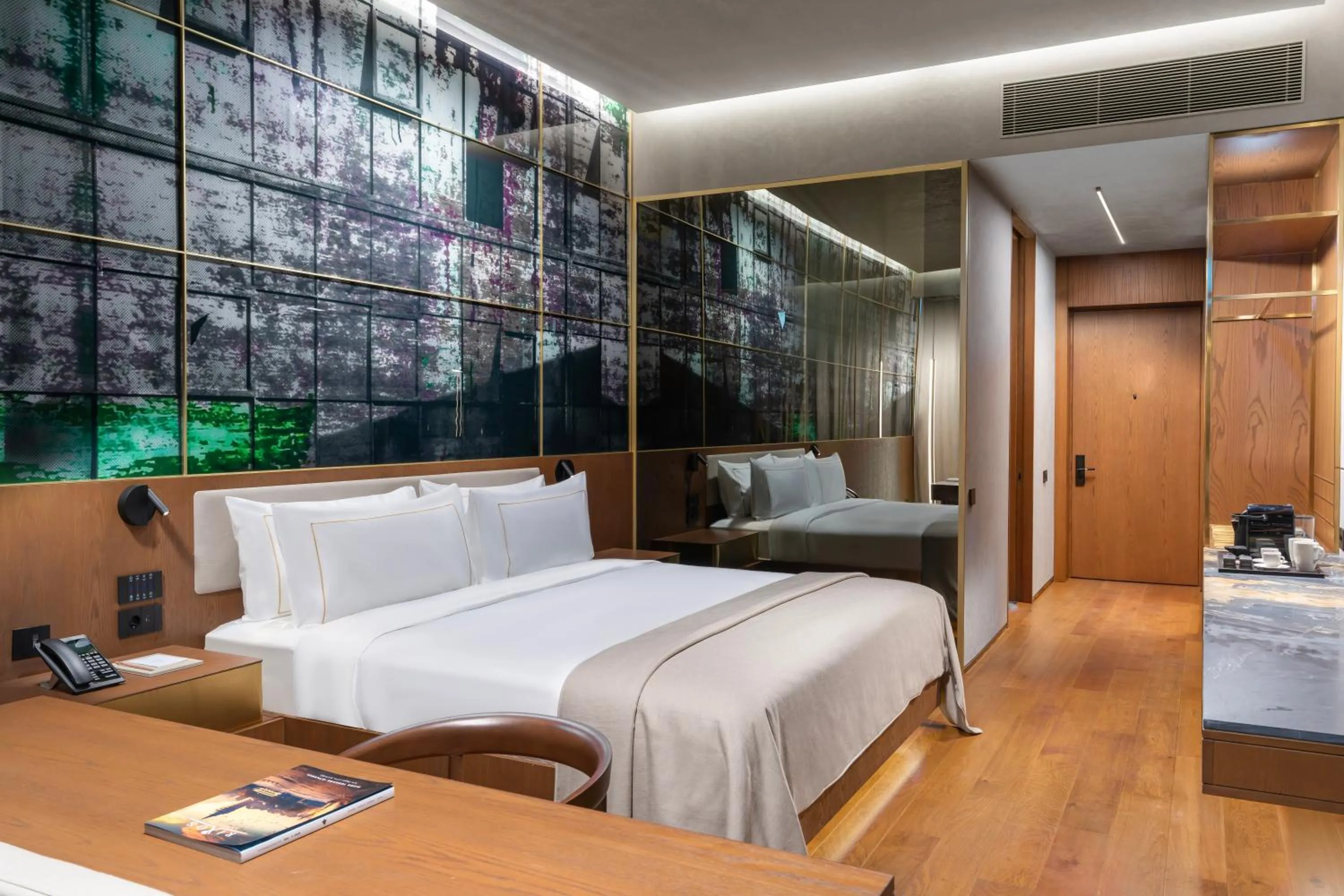 Bed in Rixos Tersane Istanbul