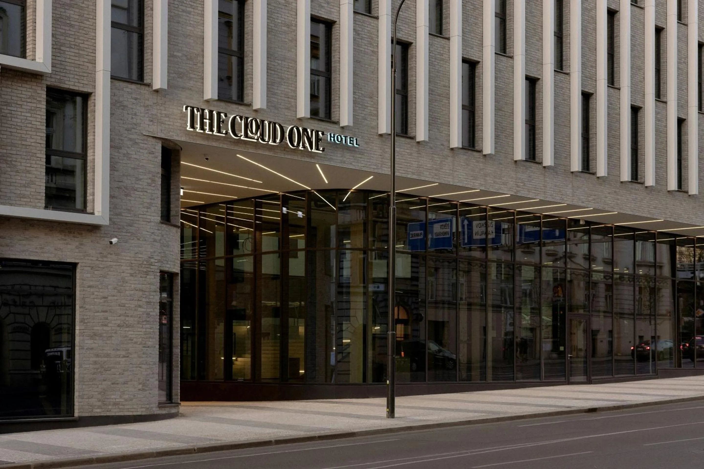 Facade/entrance in The Cloud One Prague