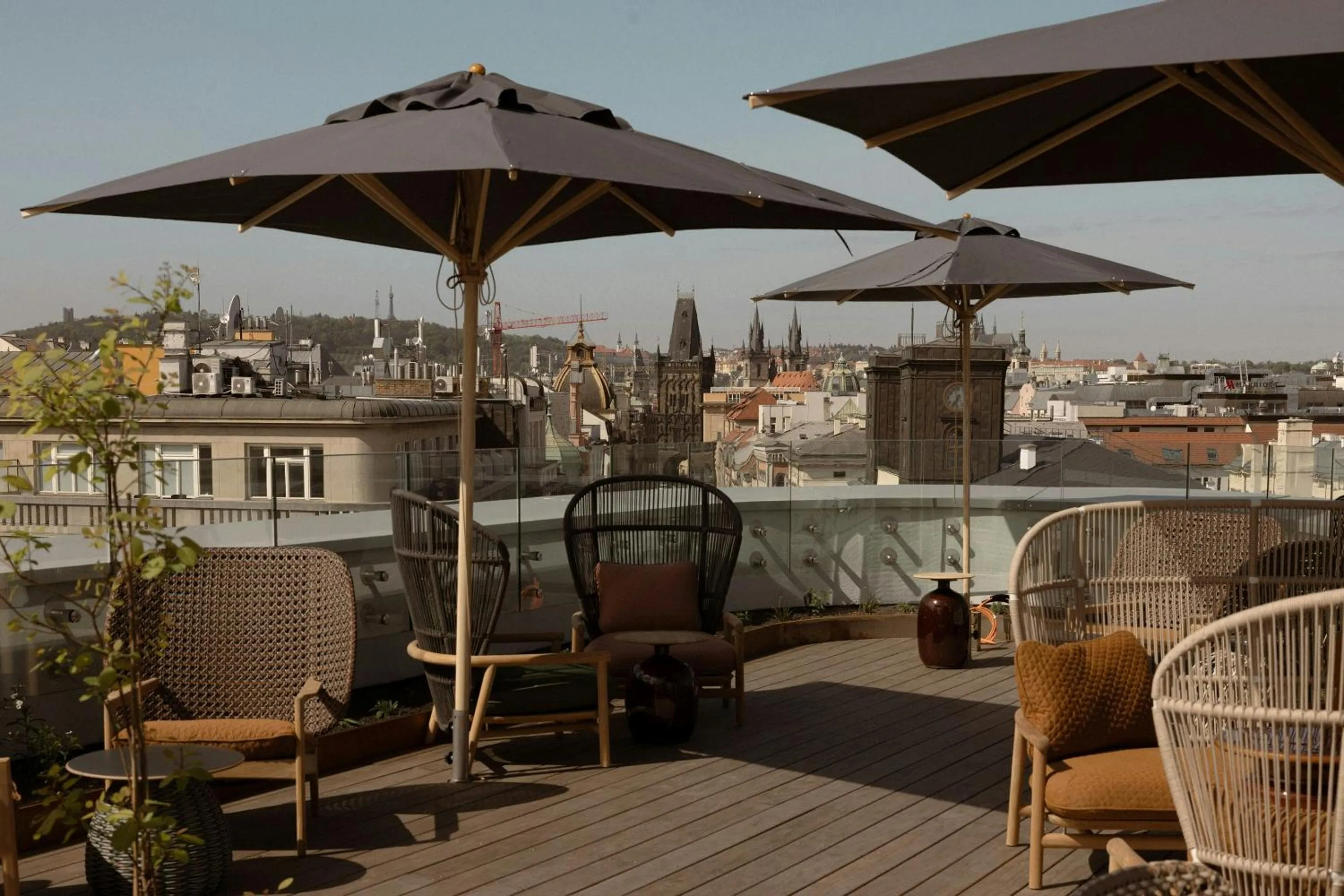 Balcony/Terrace in The Cloud One Prague