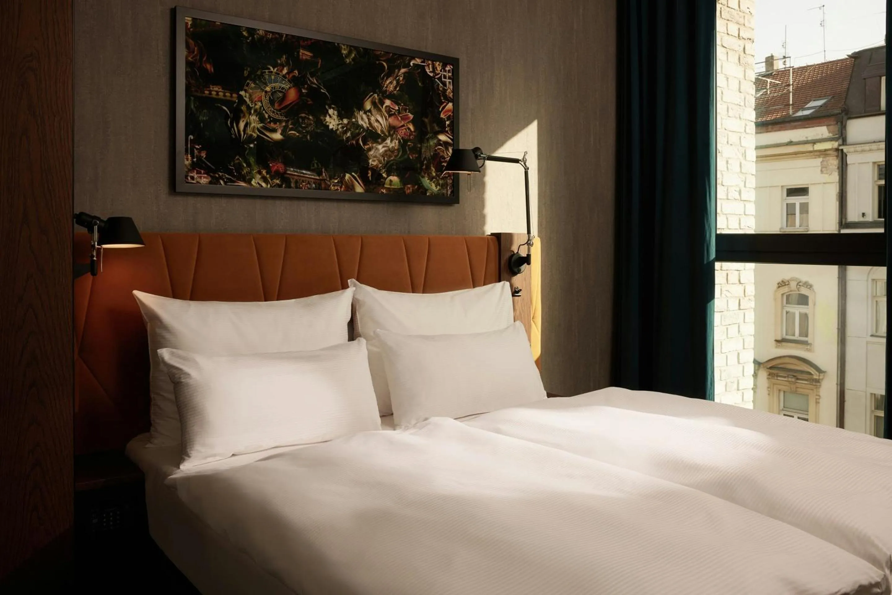 Photo of the whole room, Bed in The Cloud One Prague