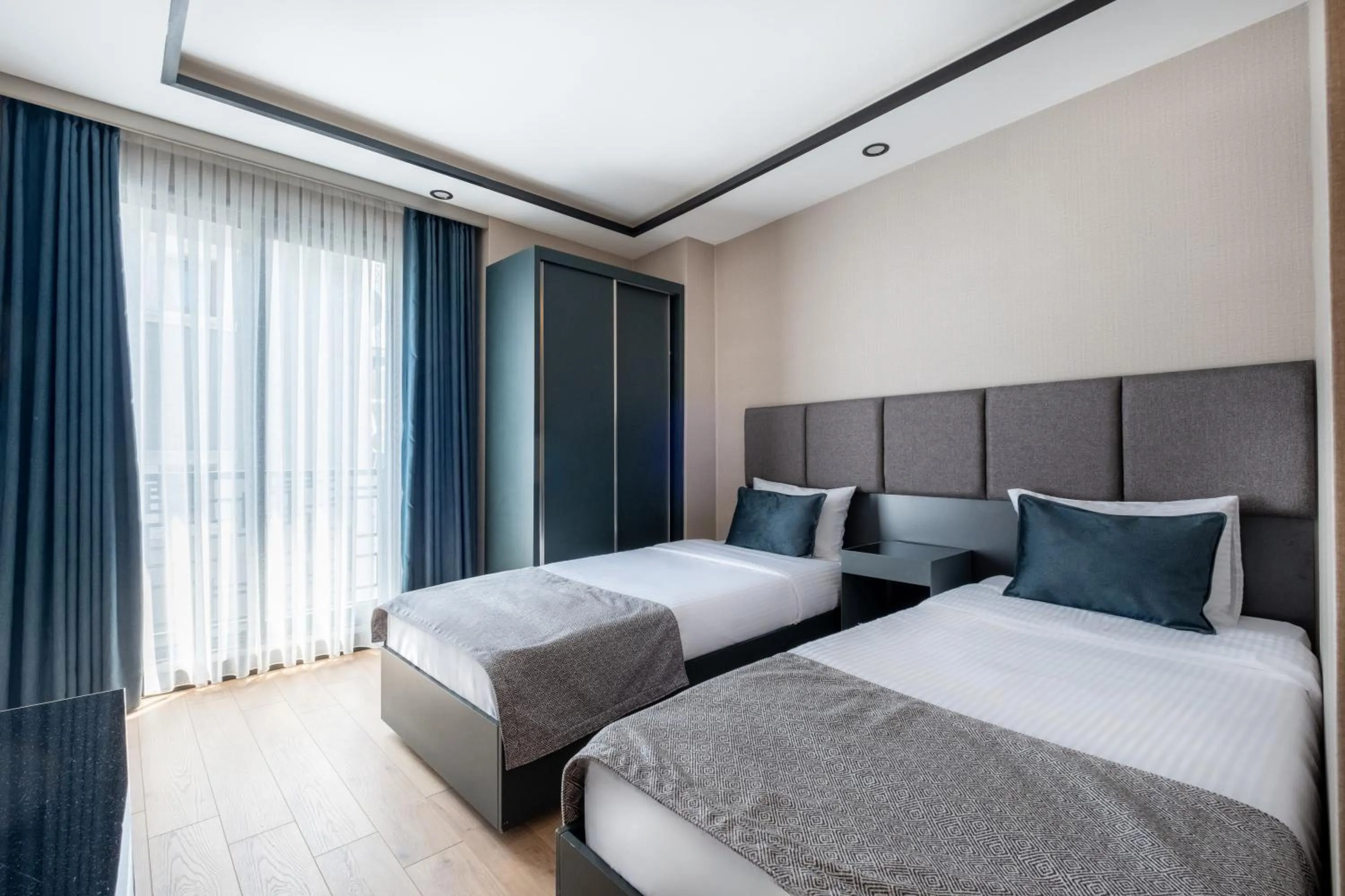 Bedroom, Bed in The Row Suites Taksim