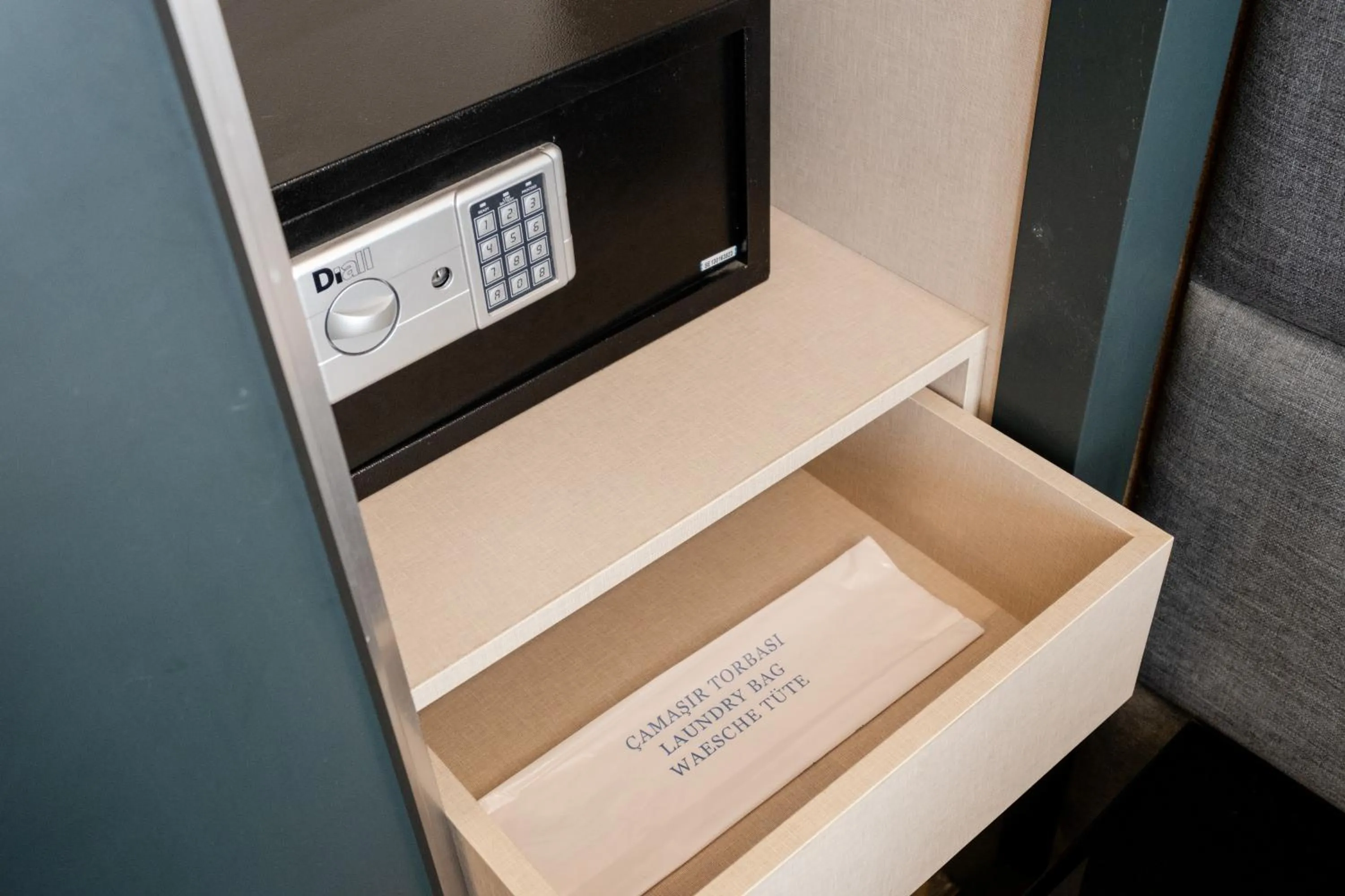 safe in The Row Suites Taksim