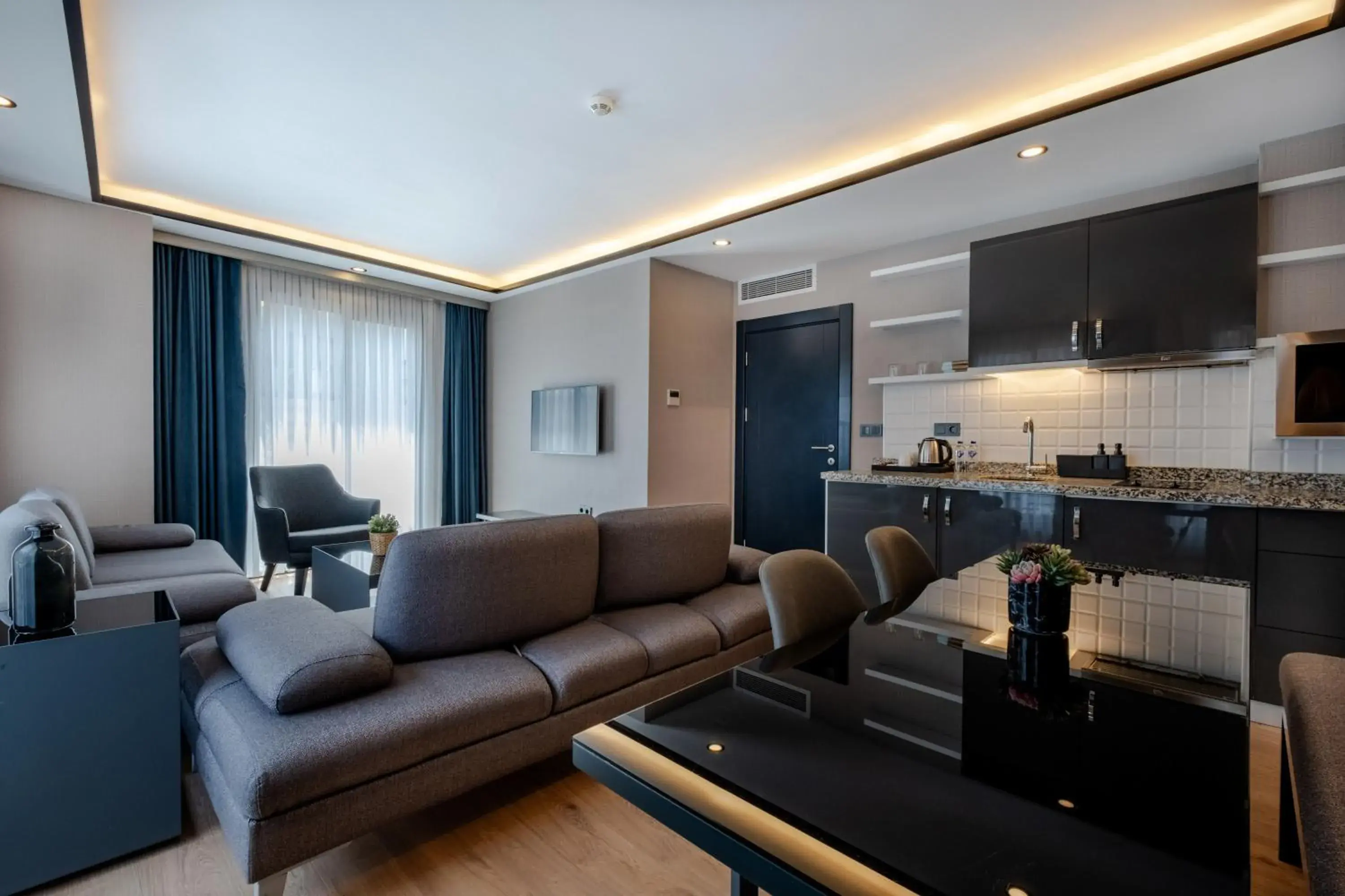 Living room in The Row Suites Taksim Living room in The Row Suites Taksim