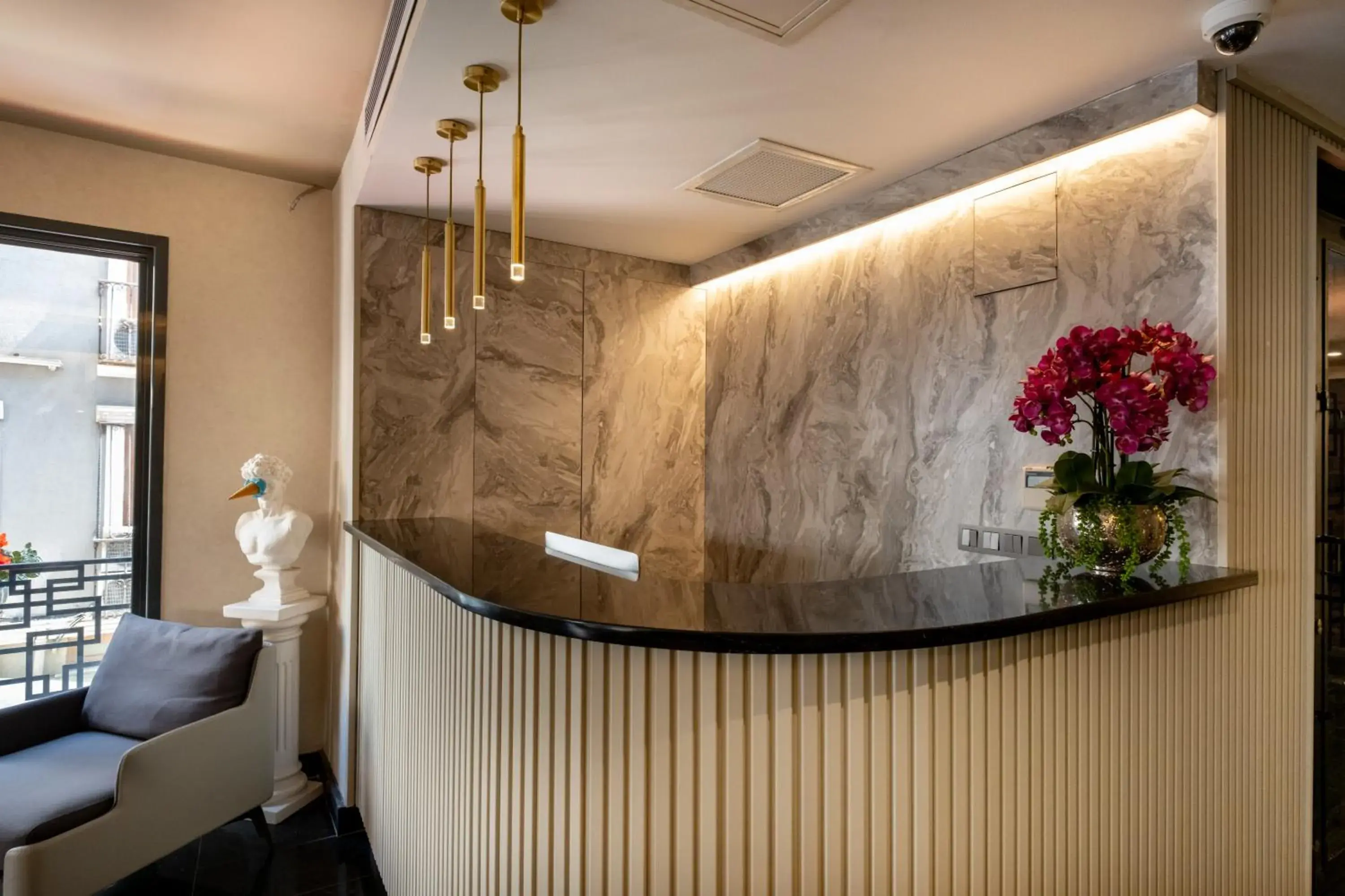 Lobby or reception in The Row Suites Taksim Lobby or reception in The Row Suites Taksim