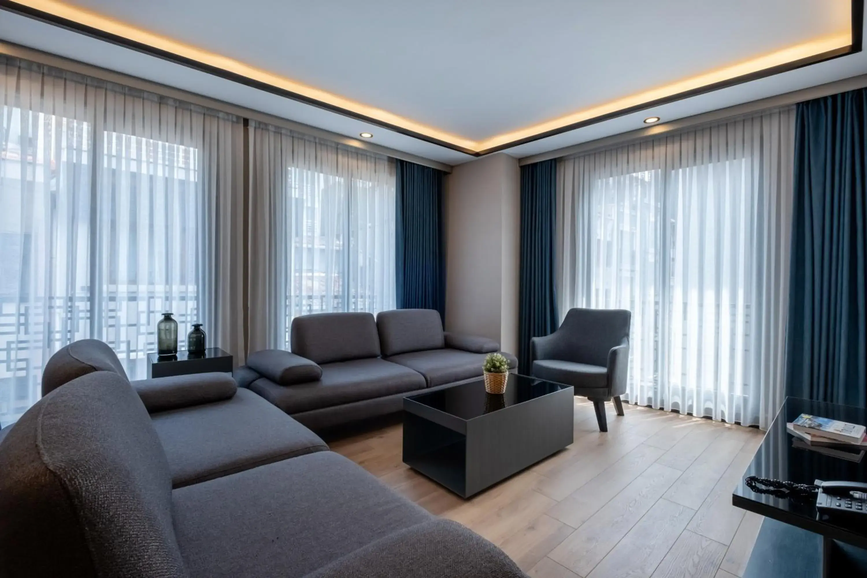 Living room in The Row Suites Taksim Living room in The Row Suites Taksim