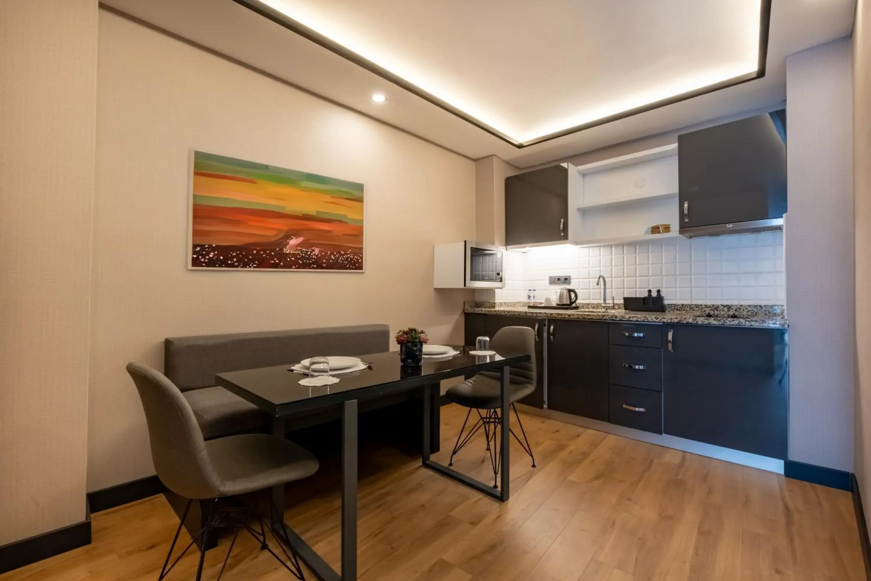 Coffee/tea facilities in The Row Suites Taksim Coffee/tea facilities in The Row Suites Taksim