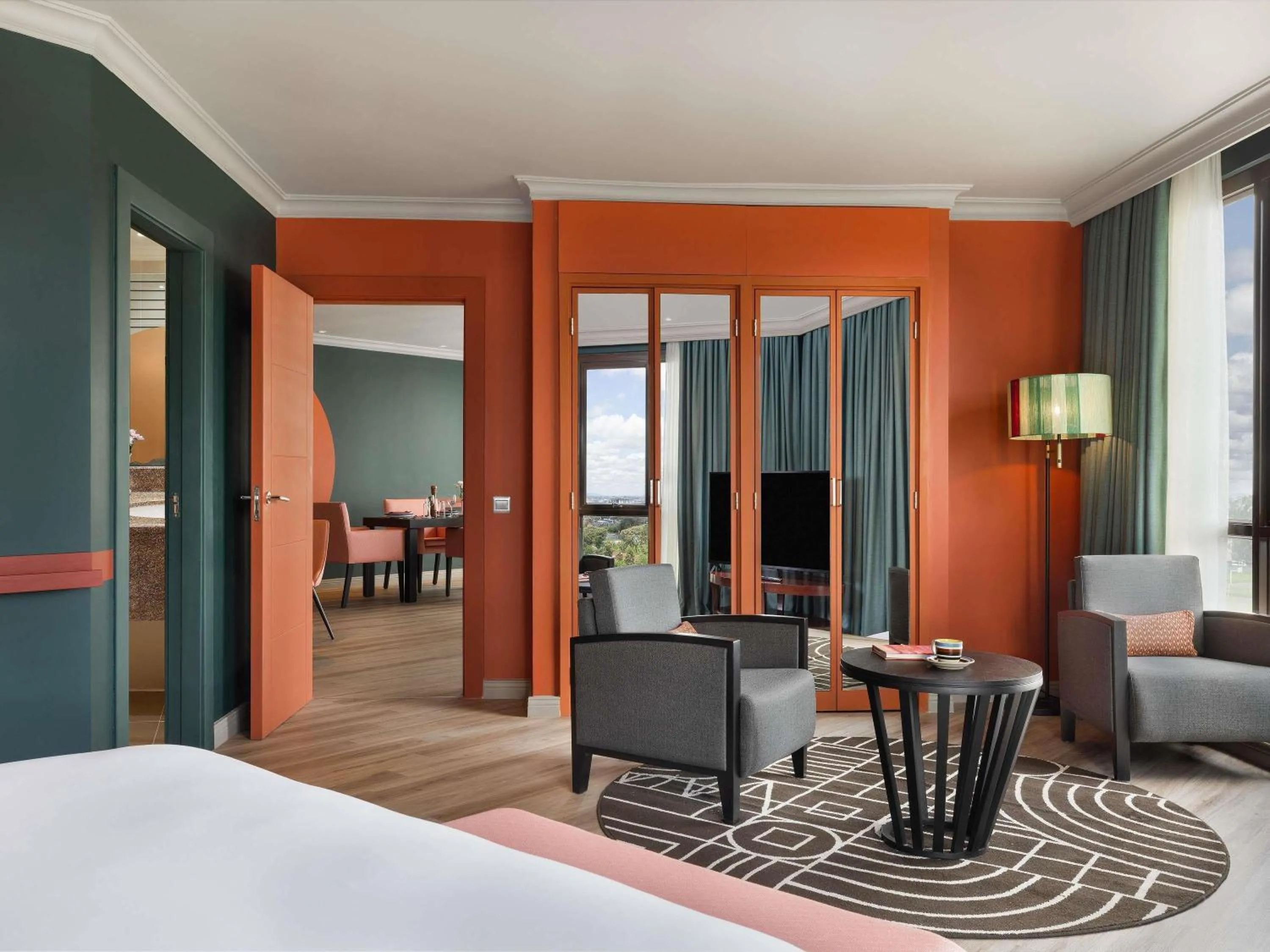 Bedroom, Bed in Pullman Nairobi Upper Hill