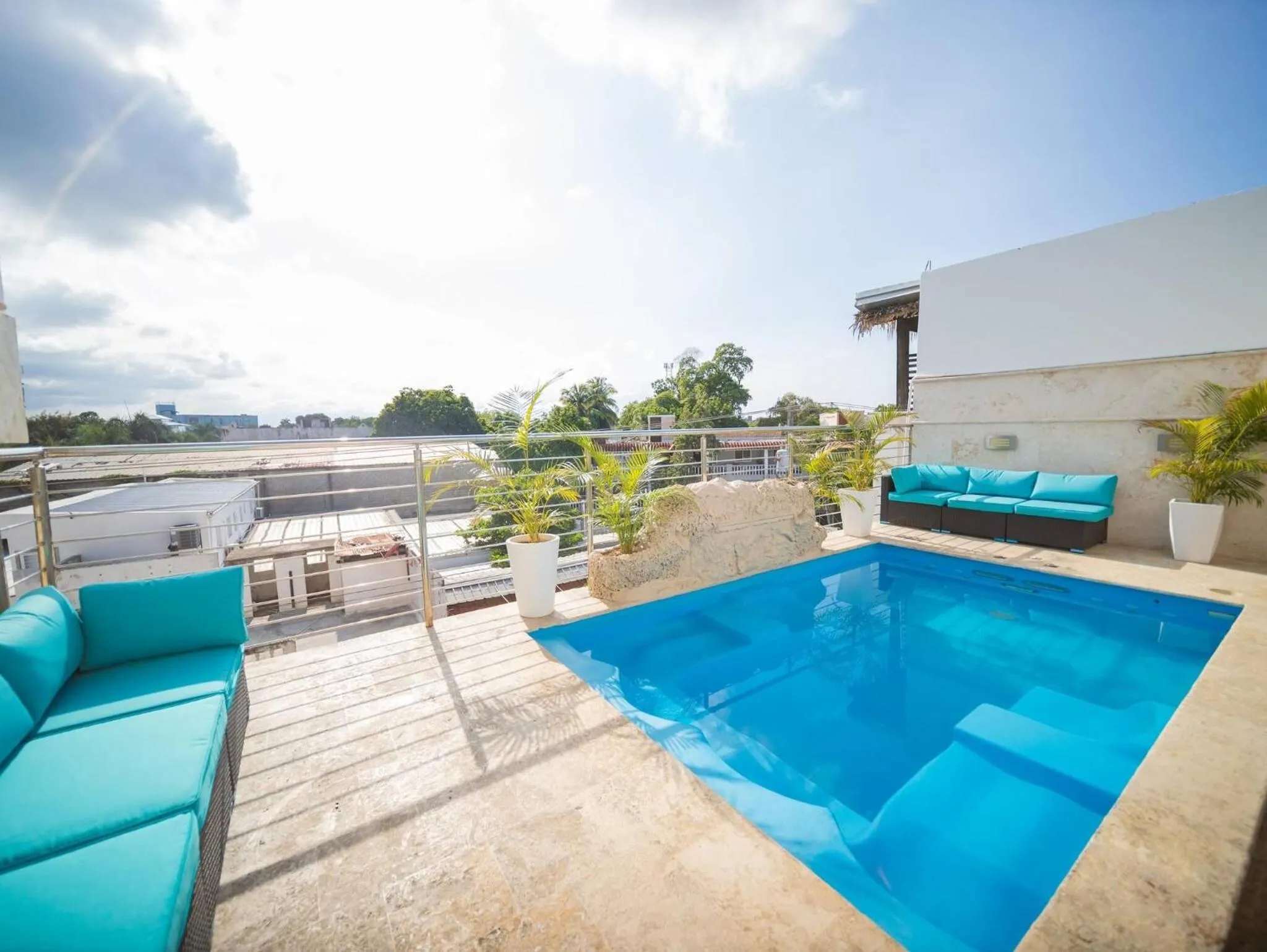4br Penthouse With Rooftop Pool In Sosua Strip