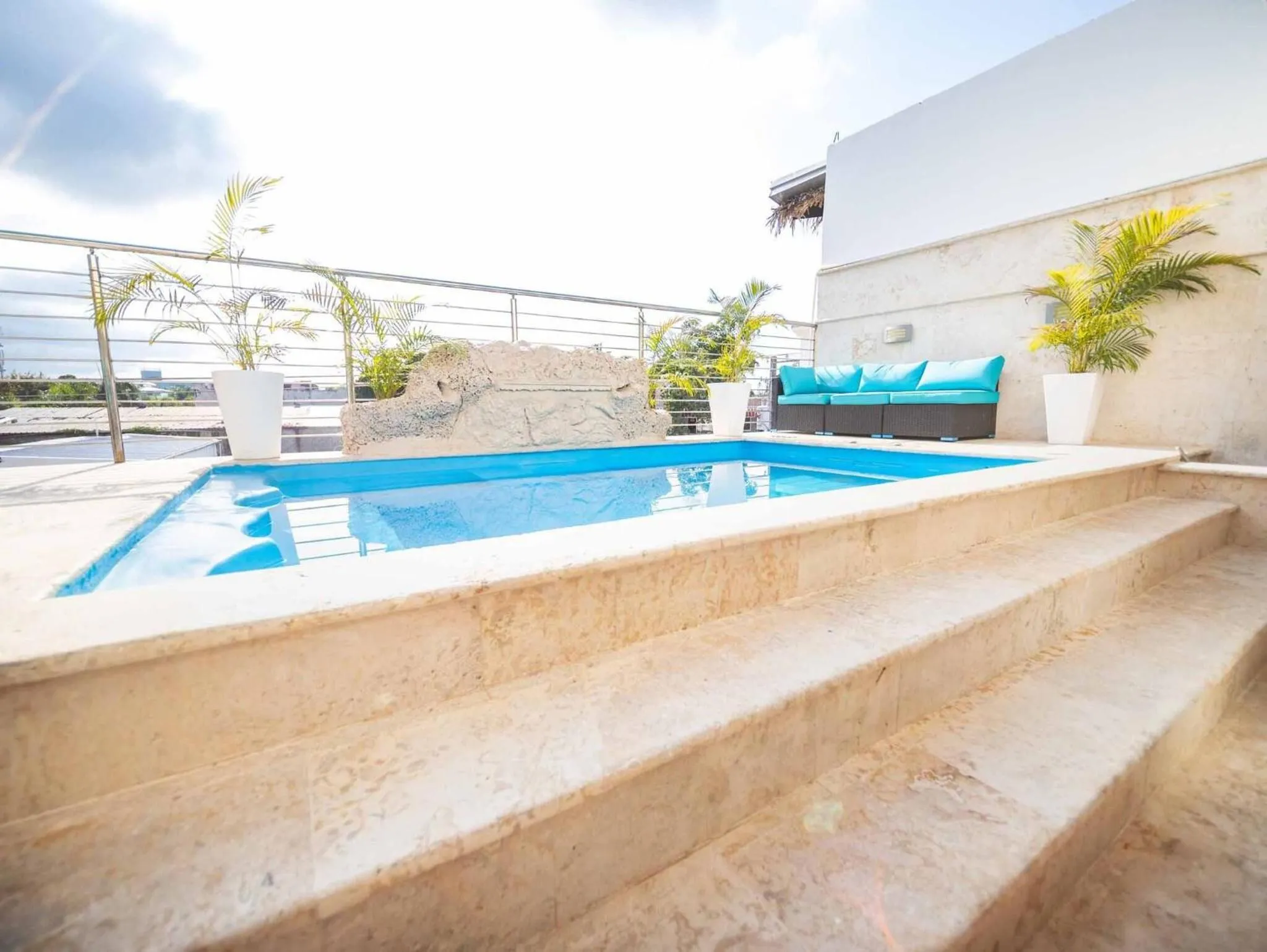 Swimming pool in 4br Penthouse With Rooftop Pool In Sosua Strip