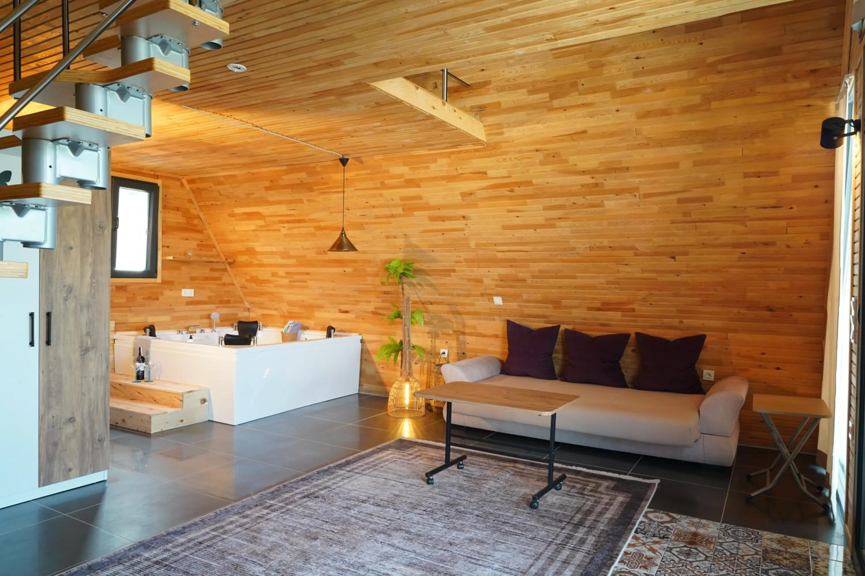 Seating area in Kandybos Eco Farm Village