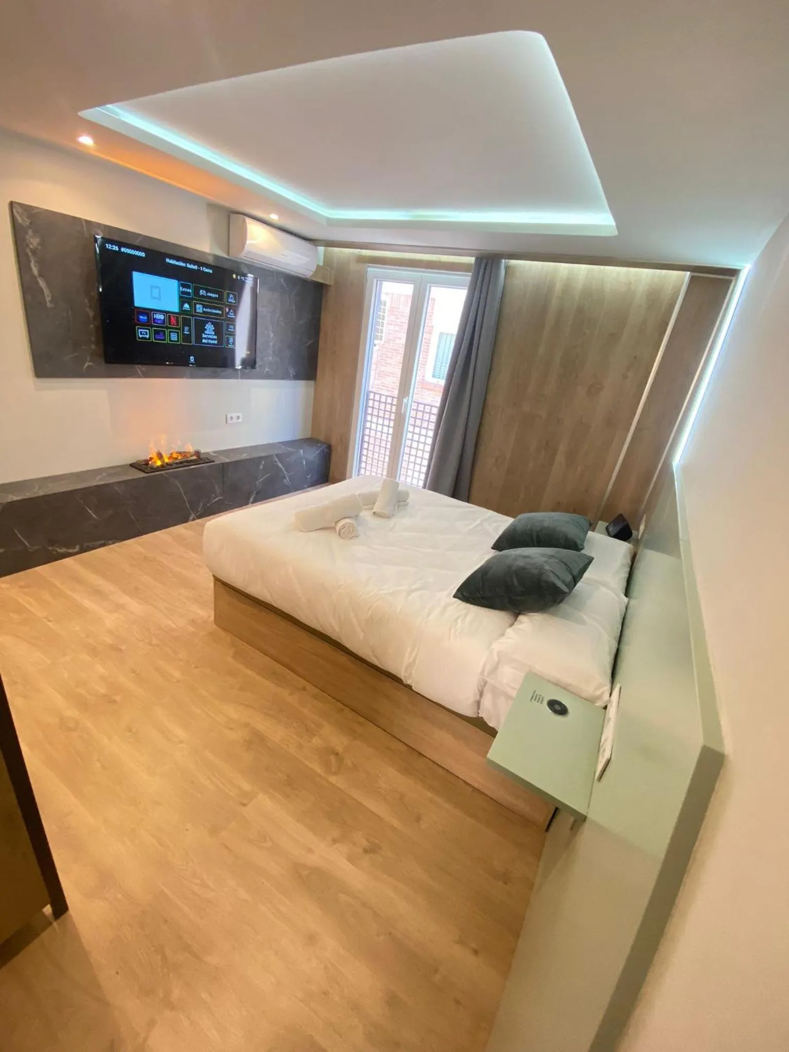 Bed in Futurotel Spa Garden