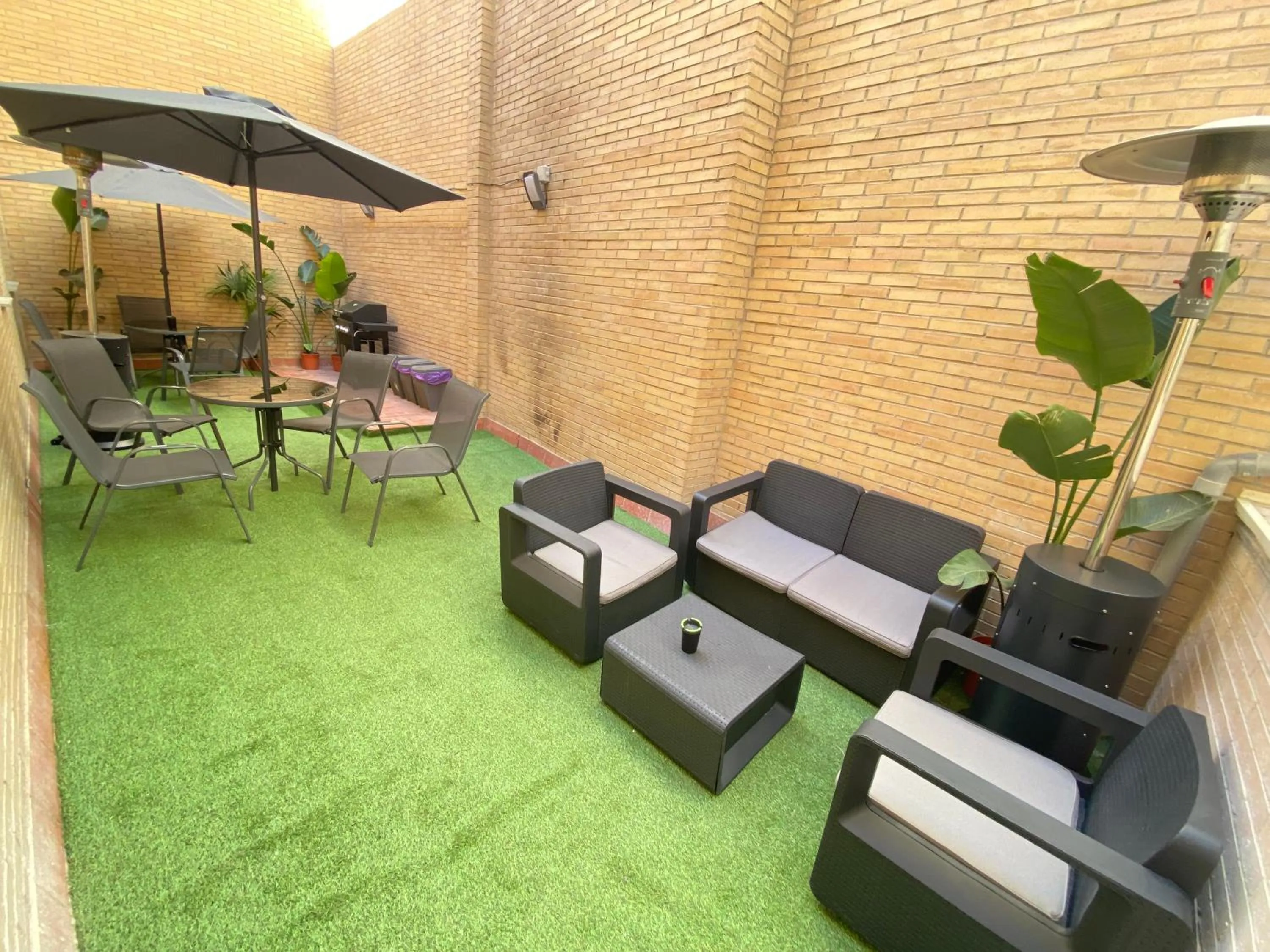 Patio in Futurotel Spa Garden