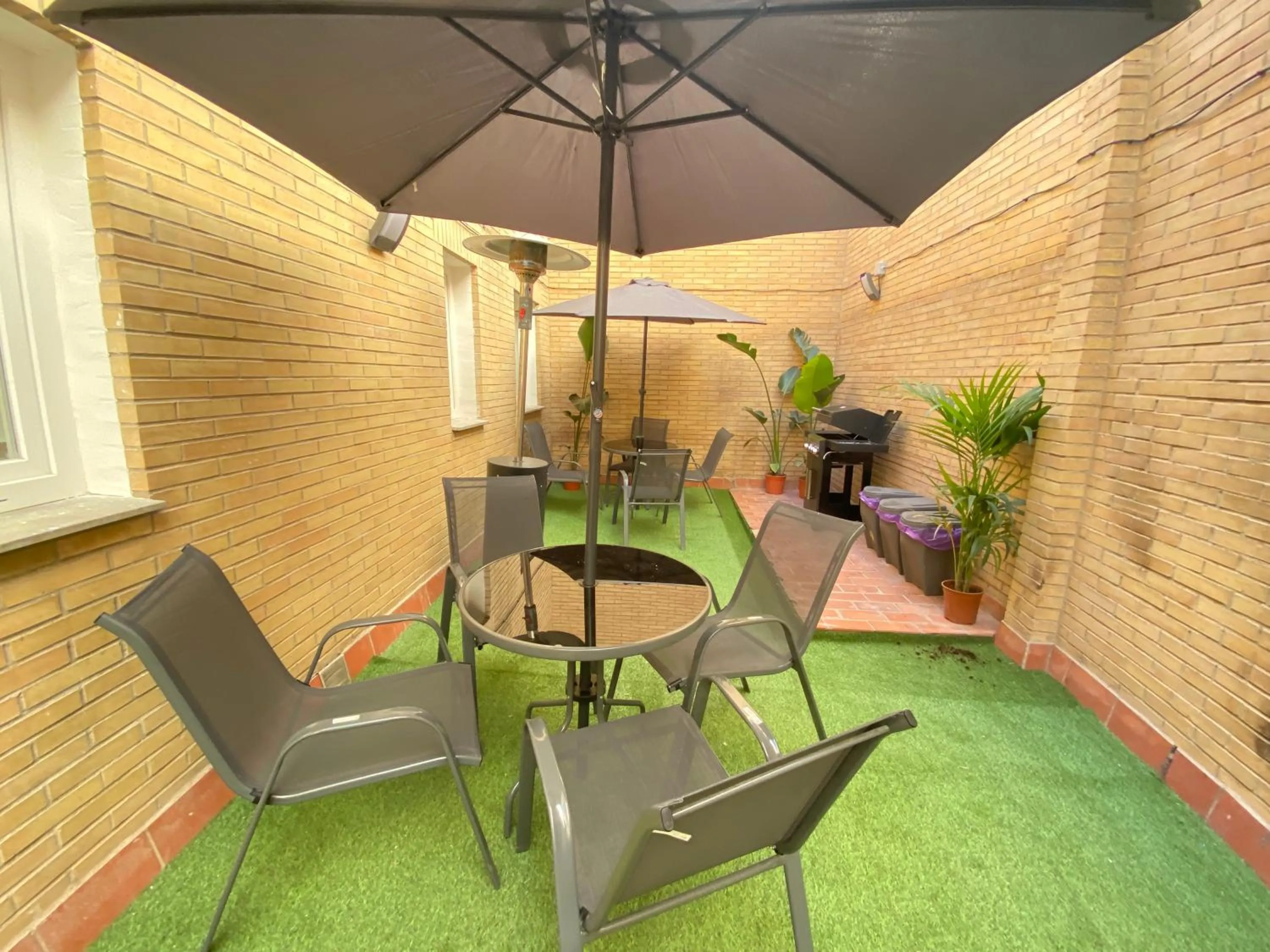 Patio in Futurotel Spa Garden