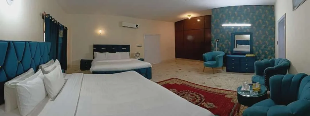 Bed in Luxury Moon Guest House