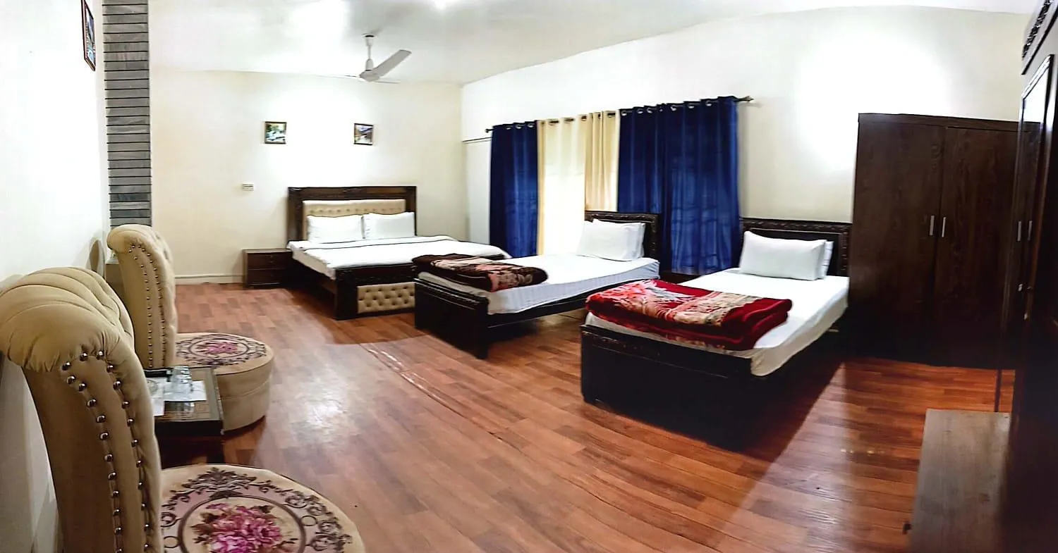 Bed in Luxury Moon Guest House