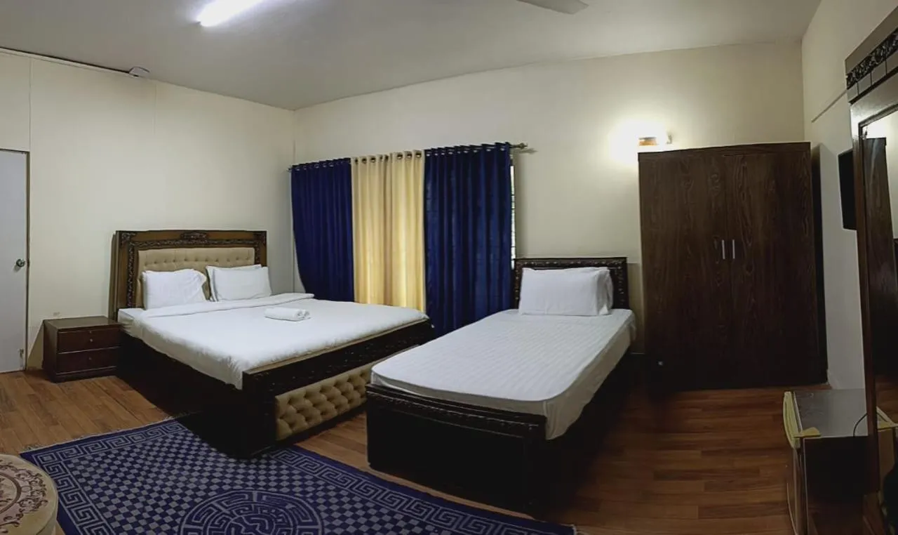 Bed in Luxury Moon Guest House