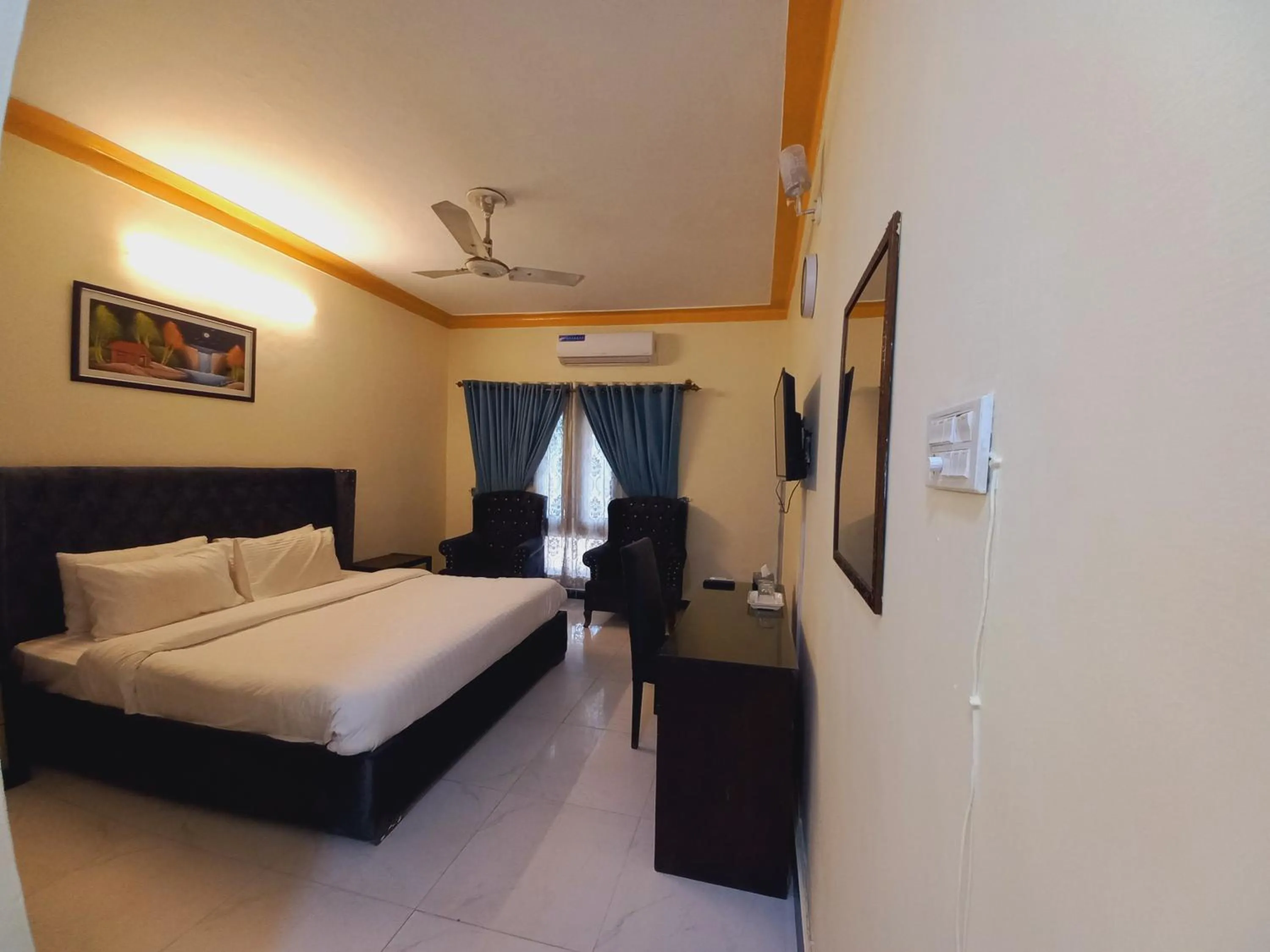 Bed in Luxury Moon Guest House