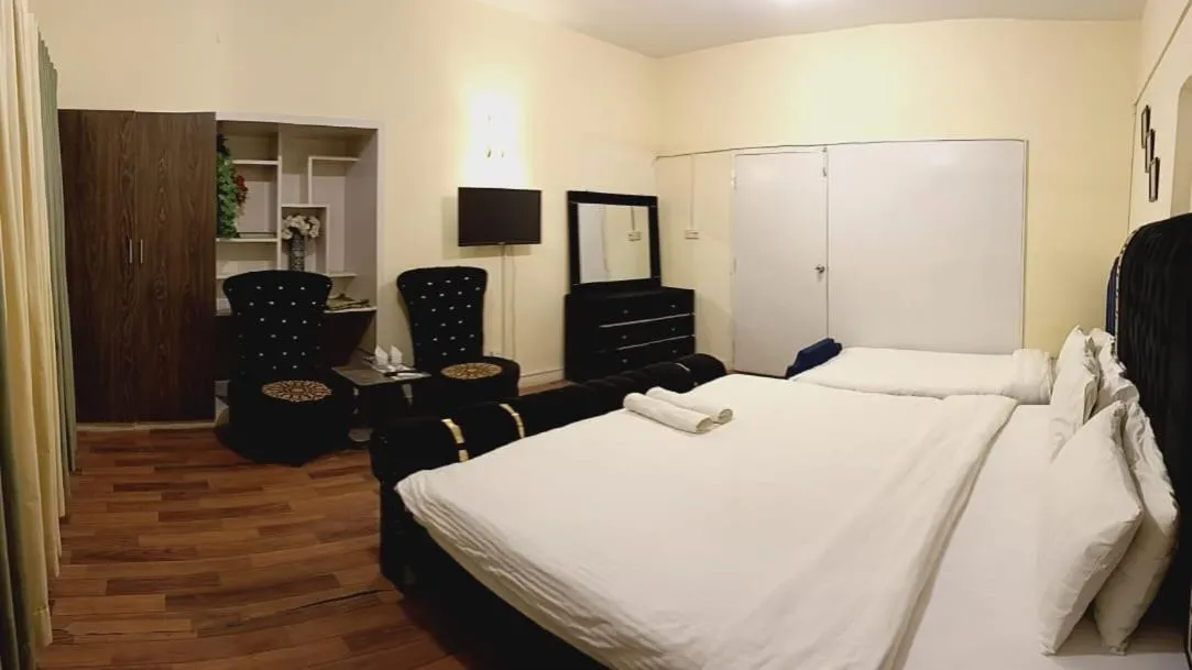 Bed in Luxury Moon Guest House