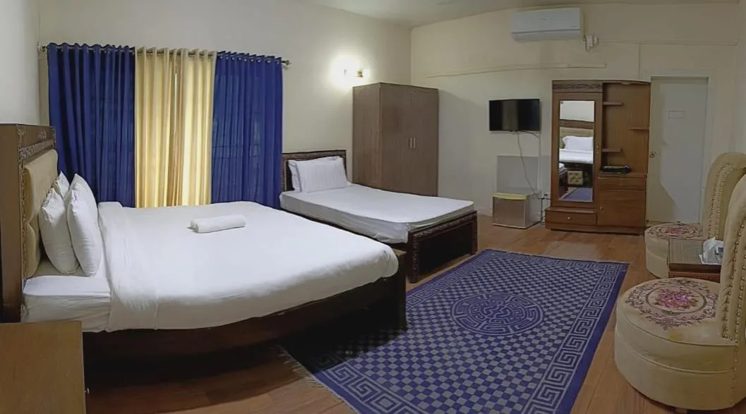 Bed in Luxury Moon Guest House