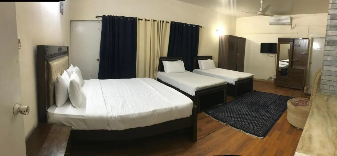 Bed in Luxury Moon Guest House