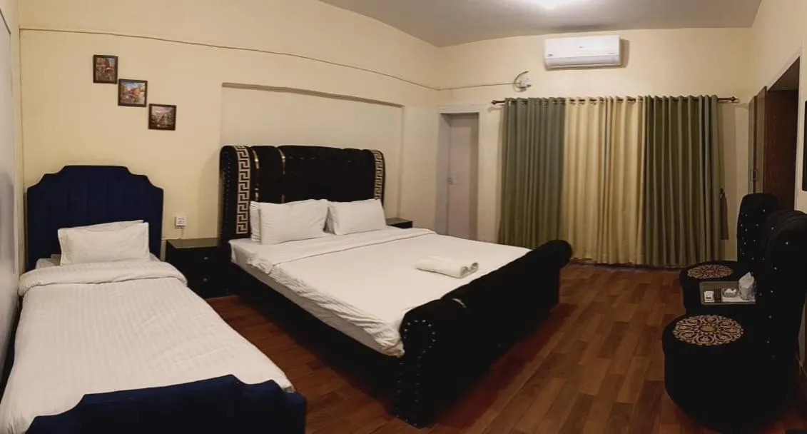 Bed in Luxury Moon Guest House