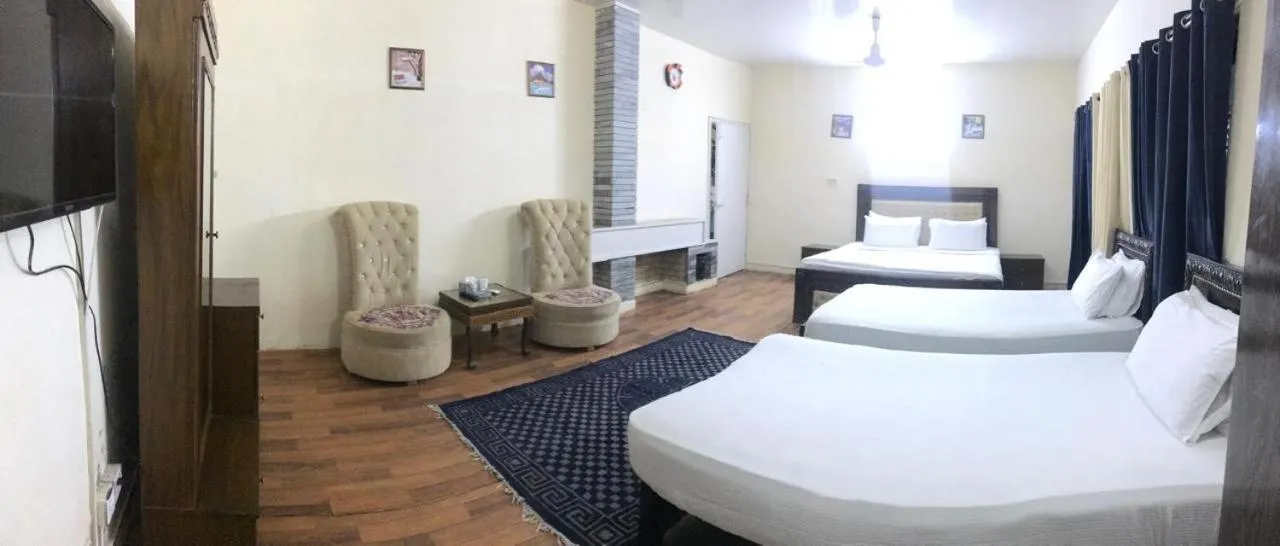Bed in Luxury Moon Guest House