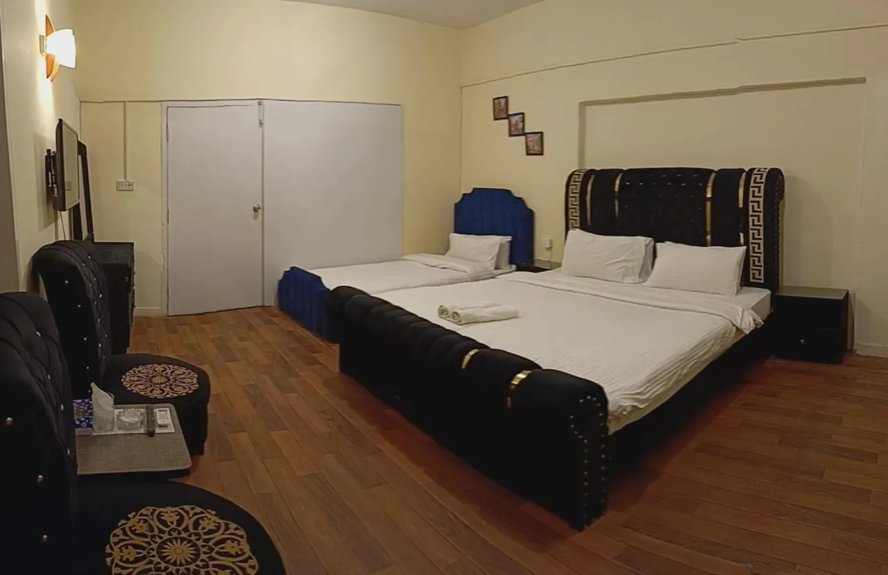 Bed in Luxury Moon Guest House