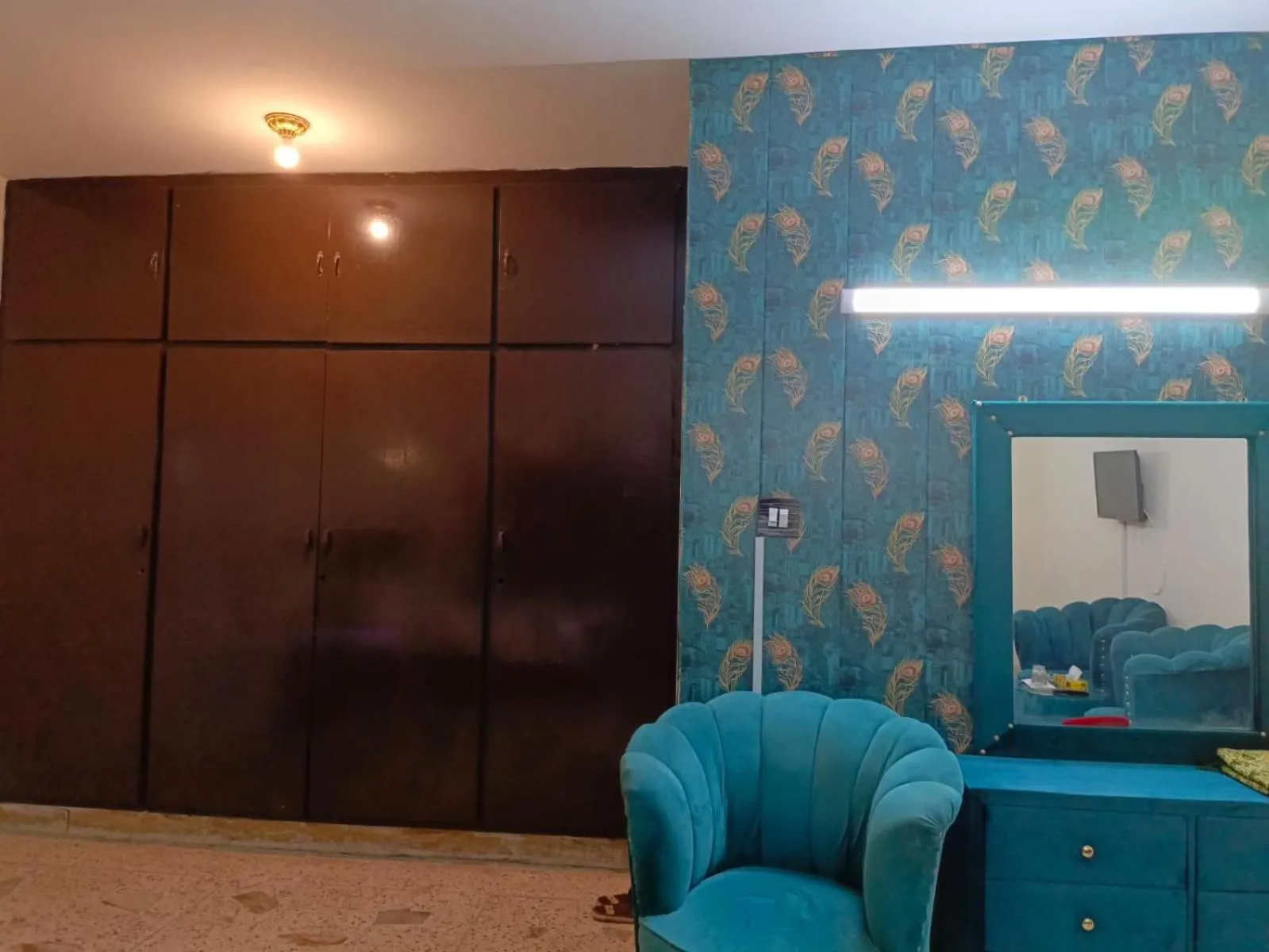 wardrobe in Luxury Moon Guest House