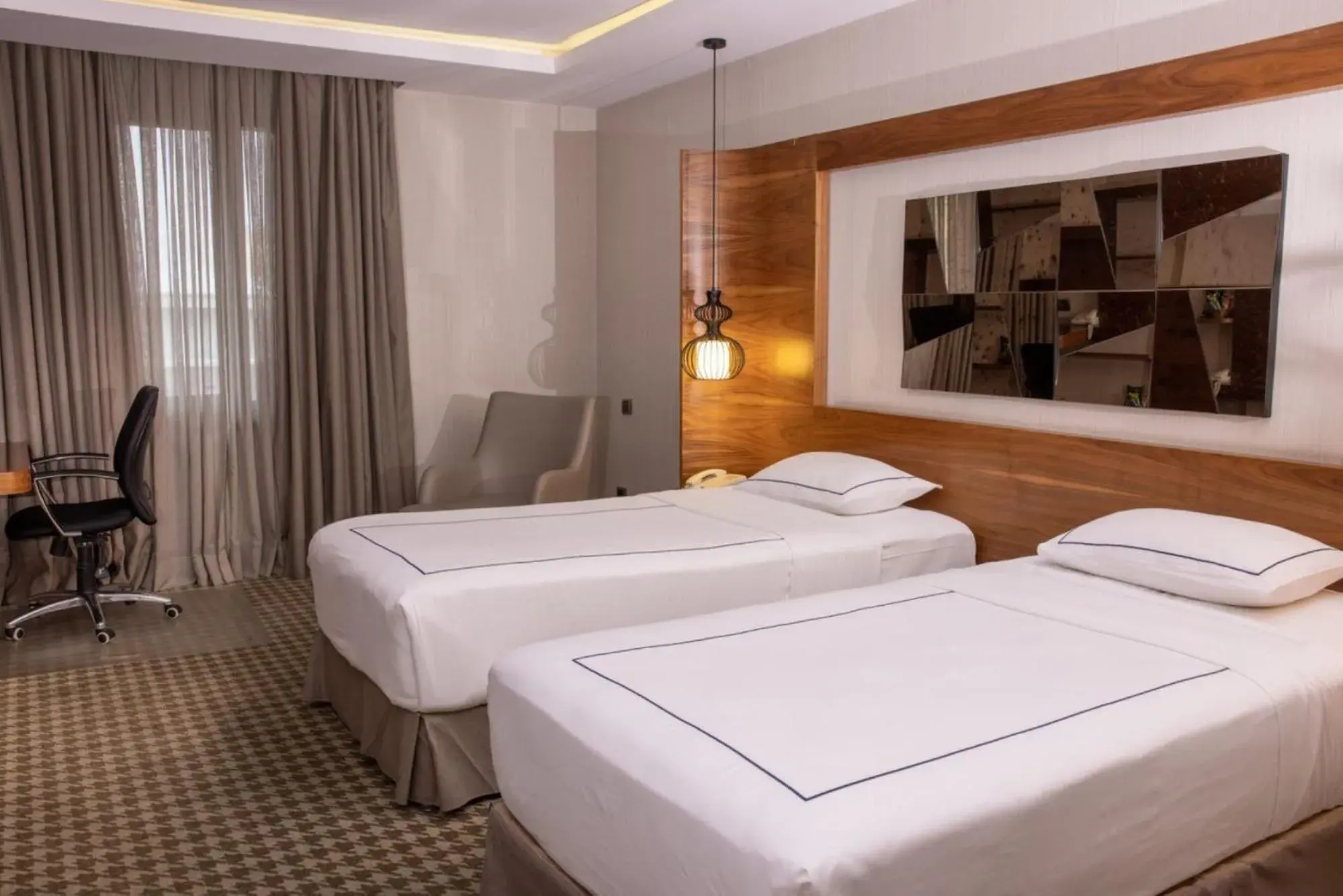 Bed in Anemon Kent Ankara Otel Bed in Anemon Kent Ankara Otel