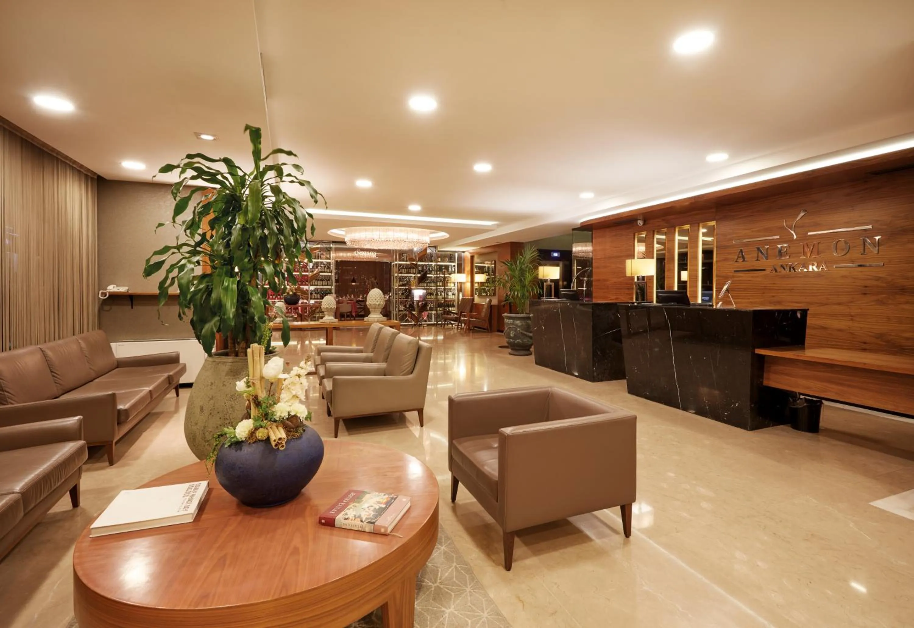 Lobby or reception in Anemon Kent Ankara Otel