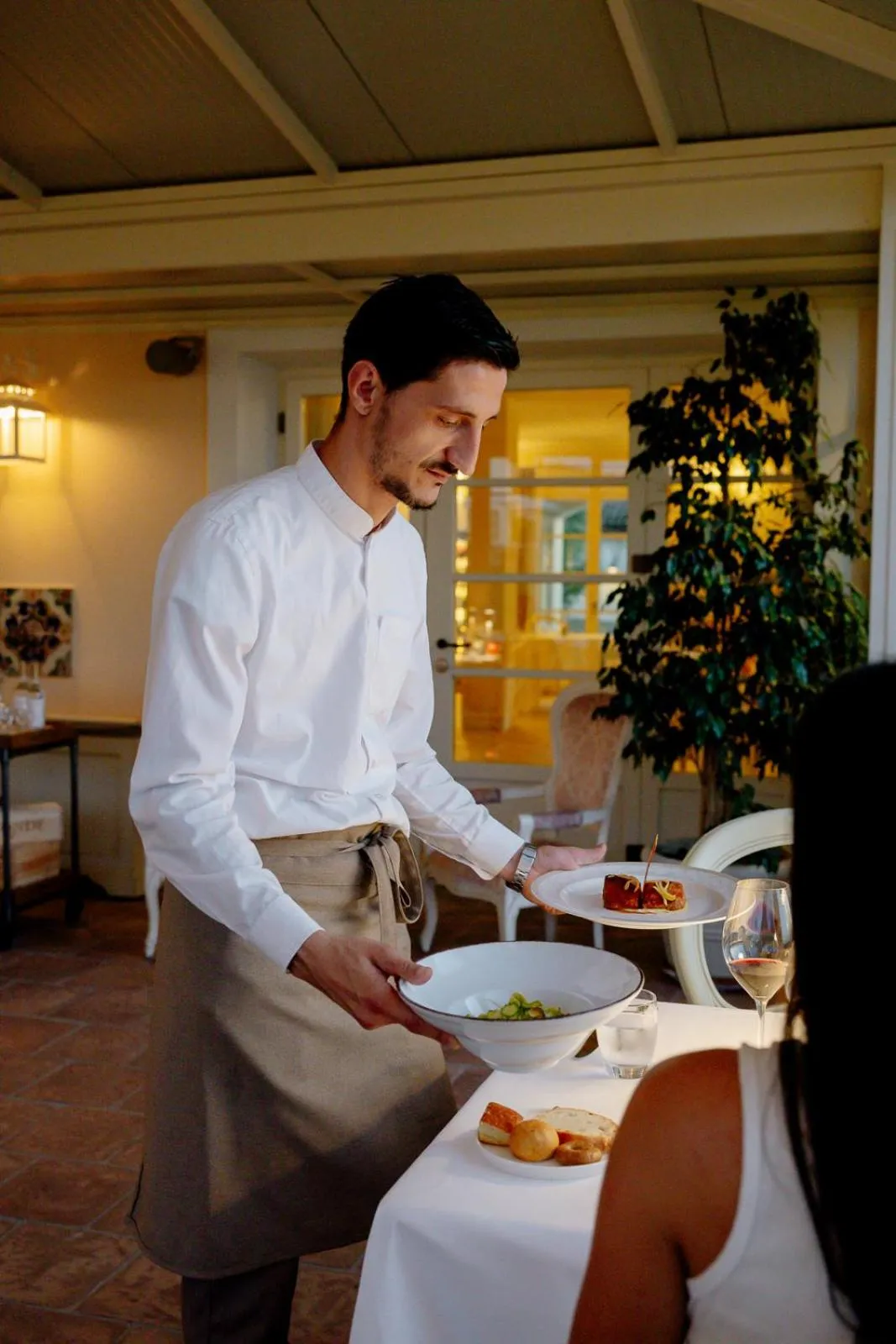 Restaurant/places to eat in Borgo Conde Wine Resort