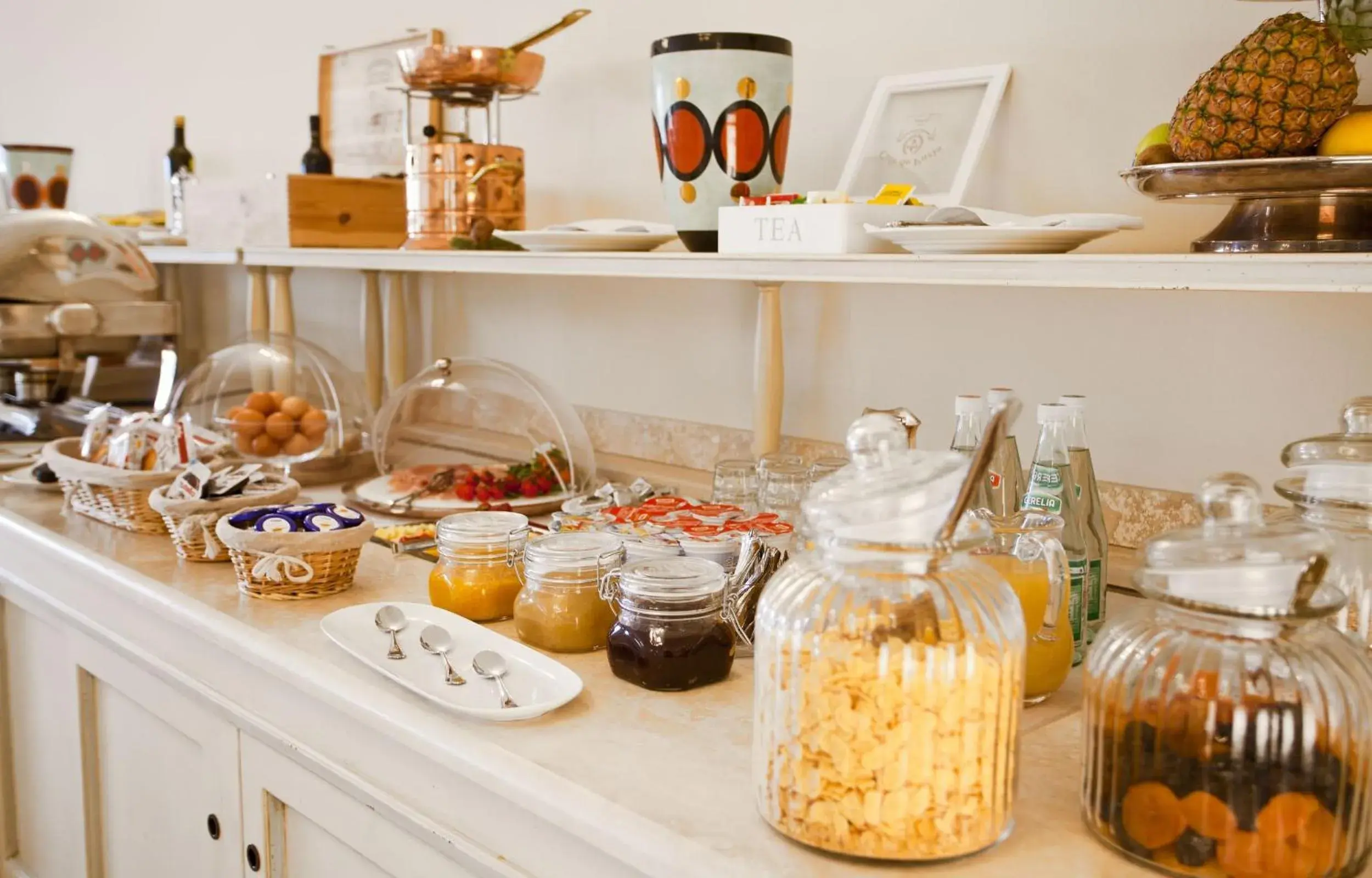 Buffet breakfast in Borgo Conde Wine Resort Buffet breakfast in Borgo Conde Wine Resort