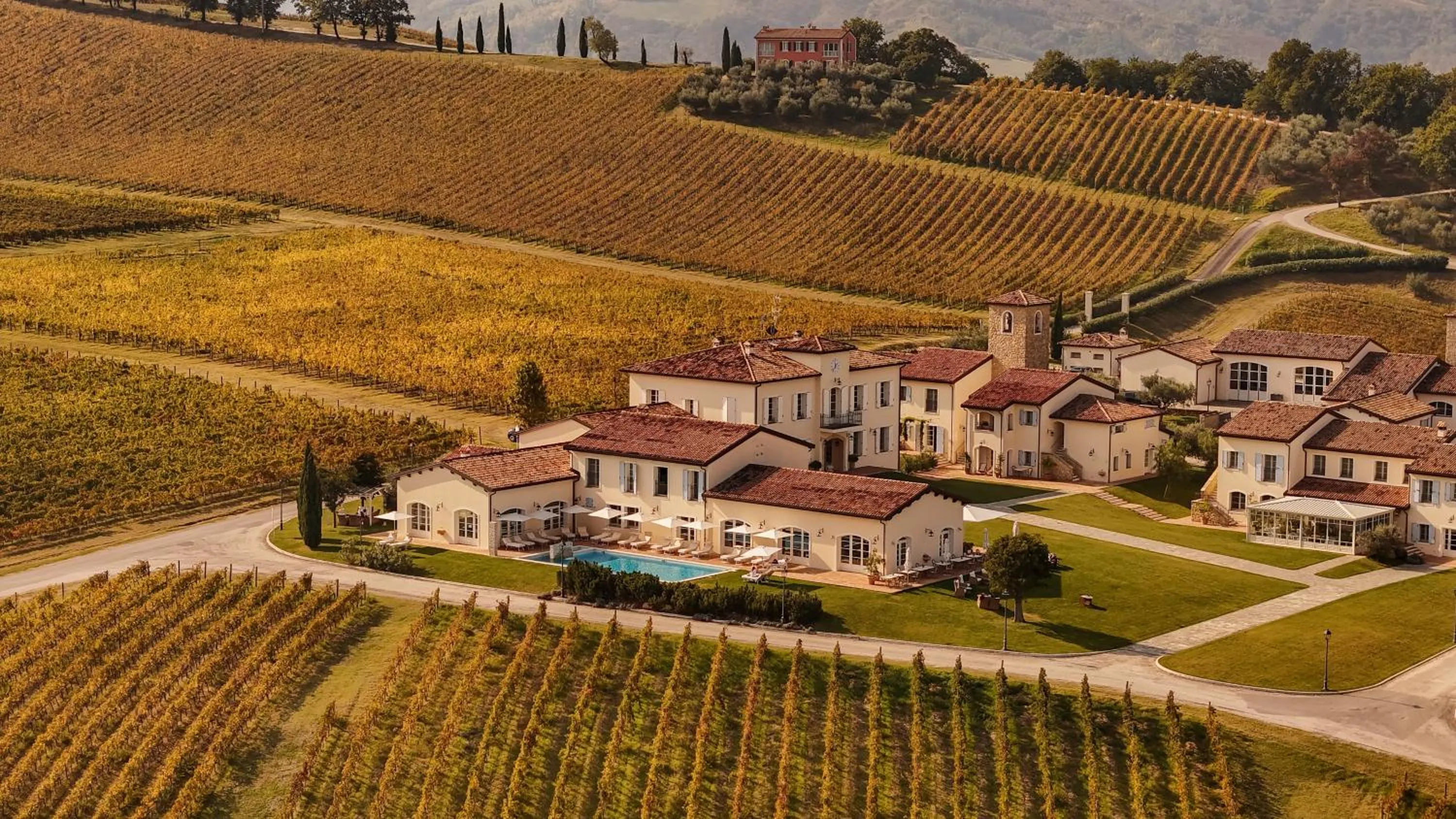 Property building in Borgo Conde Wine Resort