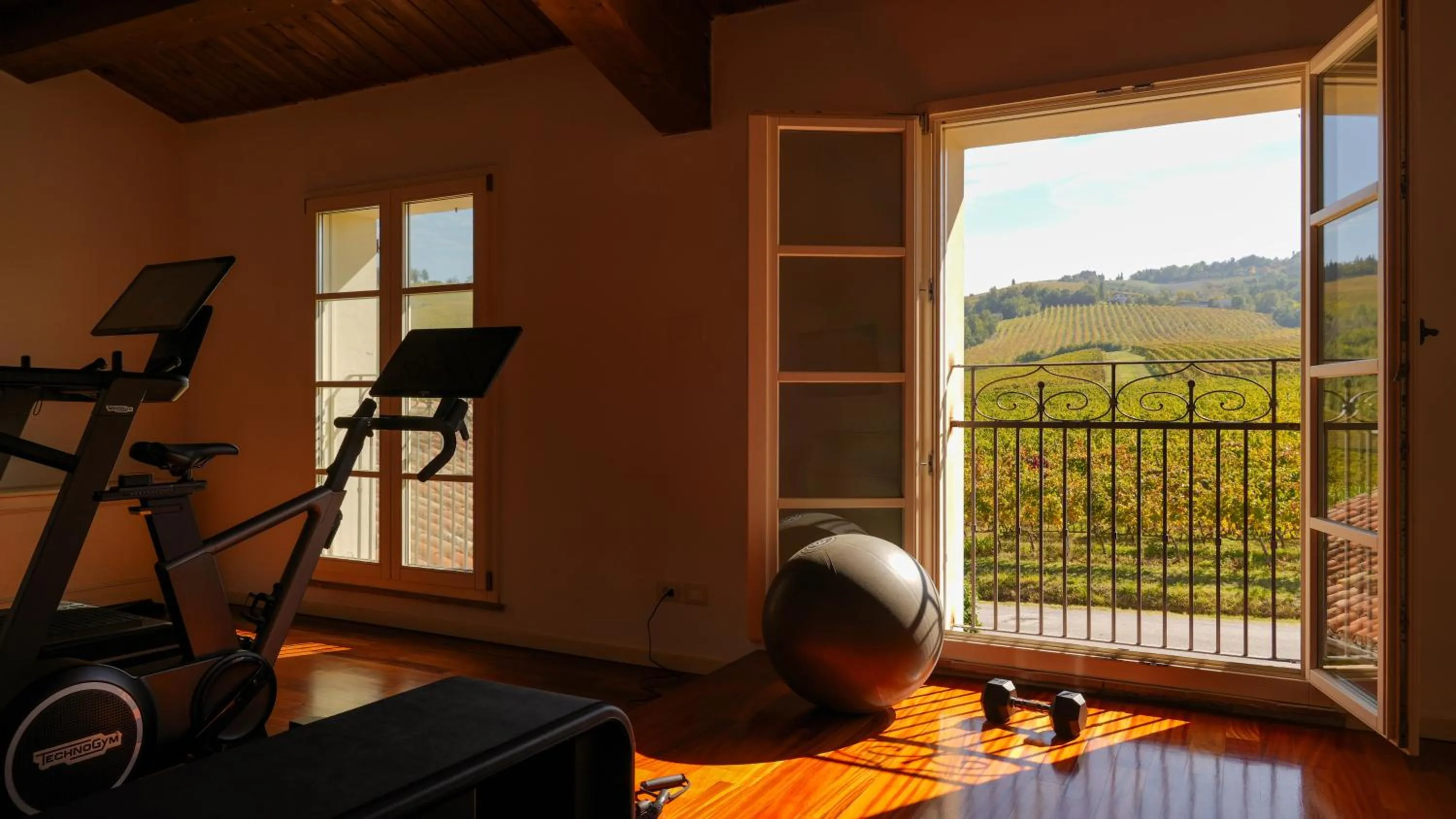 Fitness centre/facilities in Borgo Conde Wine Resort