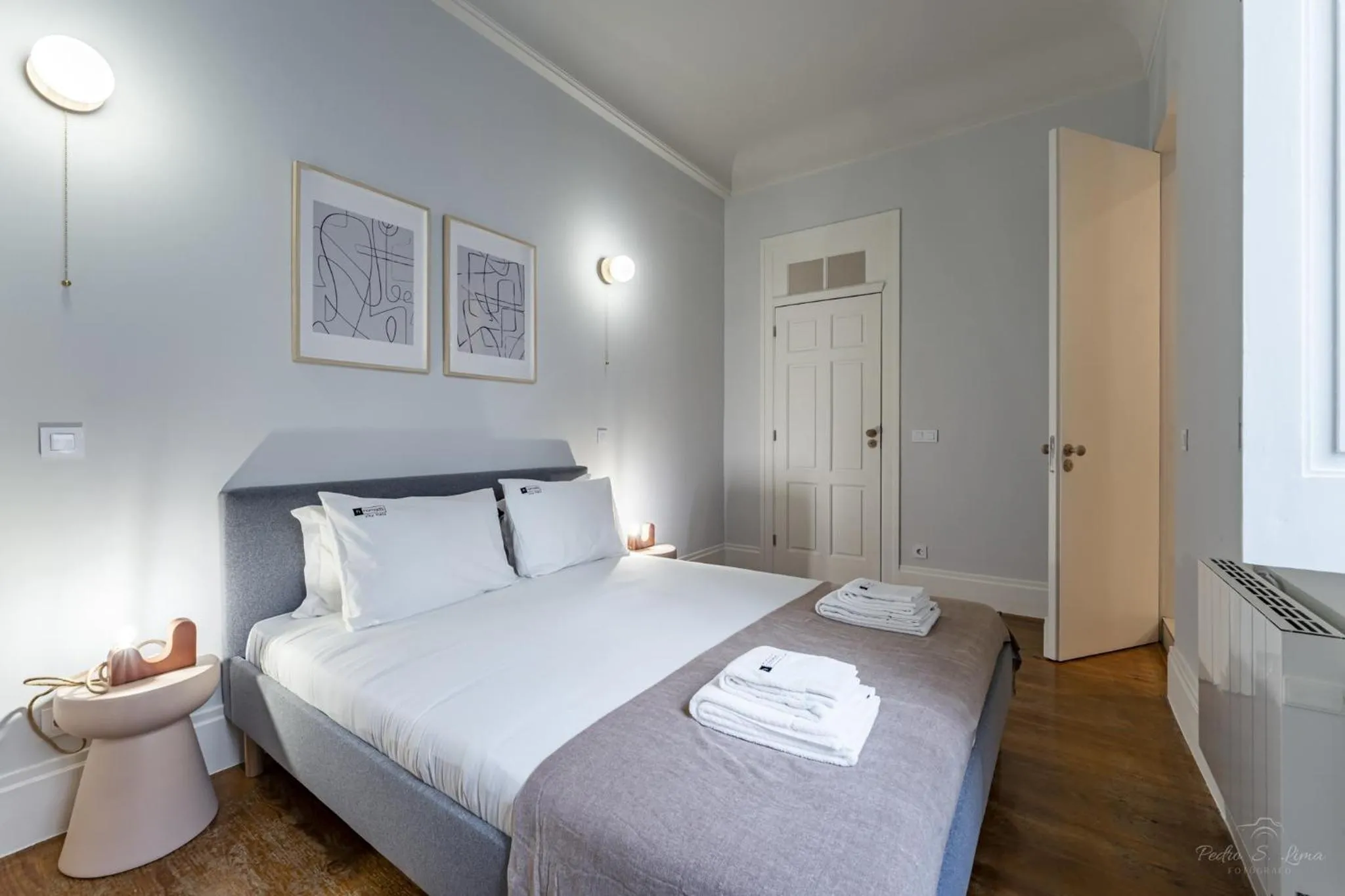 Bedroom, Bed in Nomad's Family - 3BDR Charming Hideouts Porto