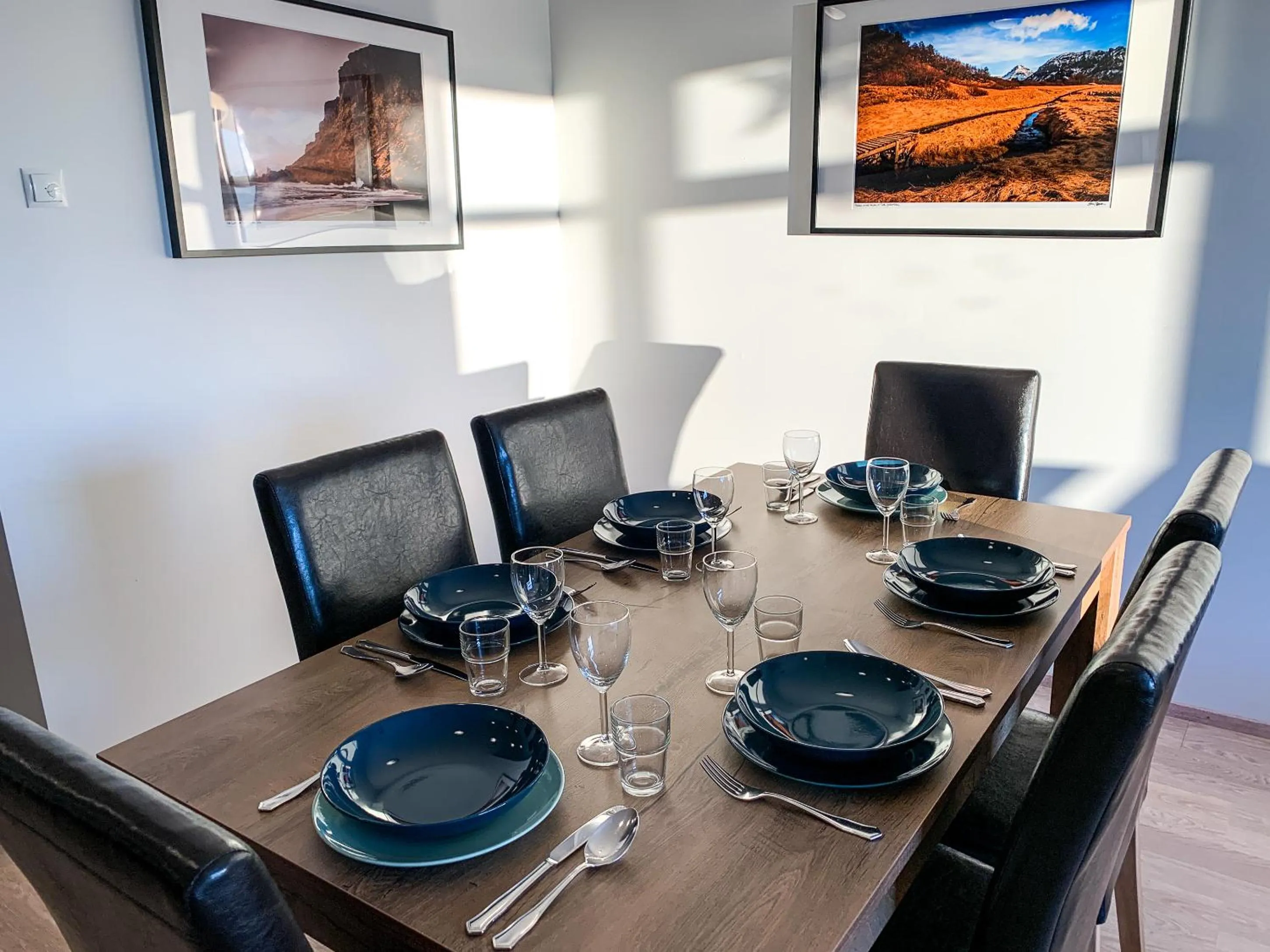 Dining area in Bakki Apartments & Hostel