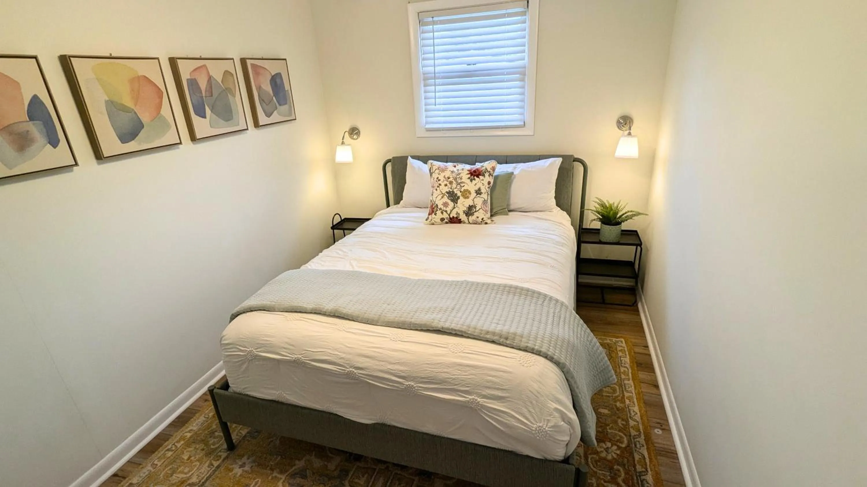 Bed in Blowing Rock Inn