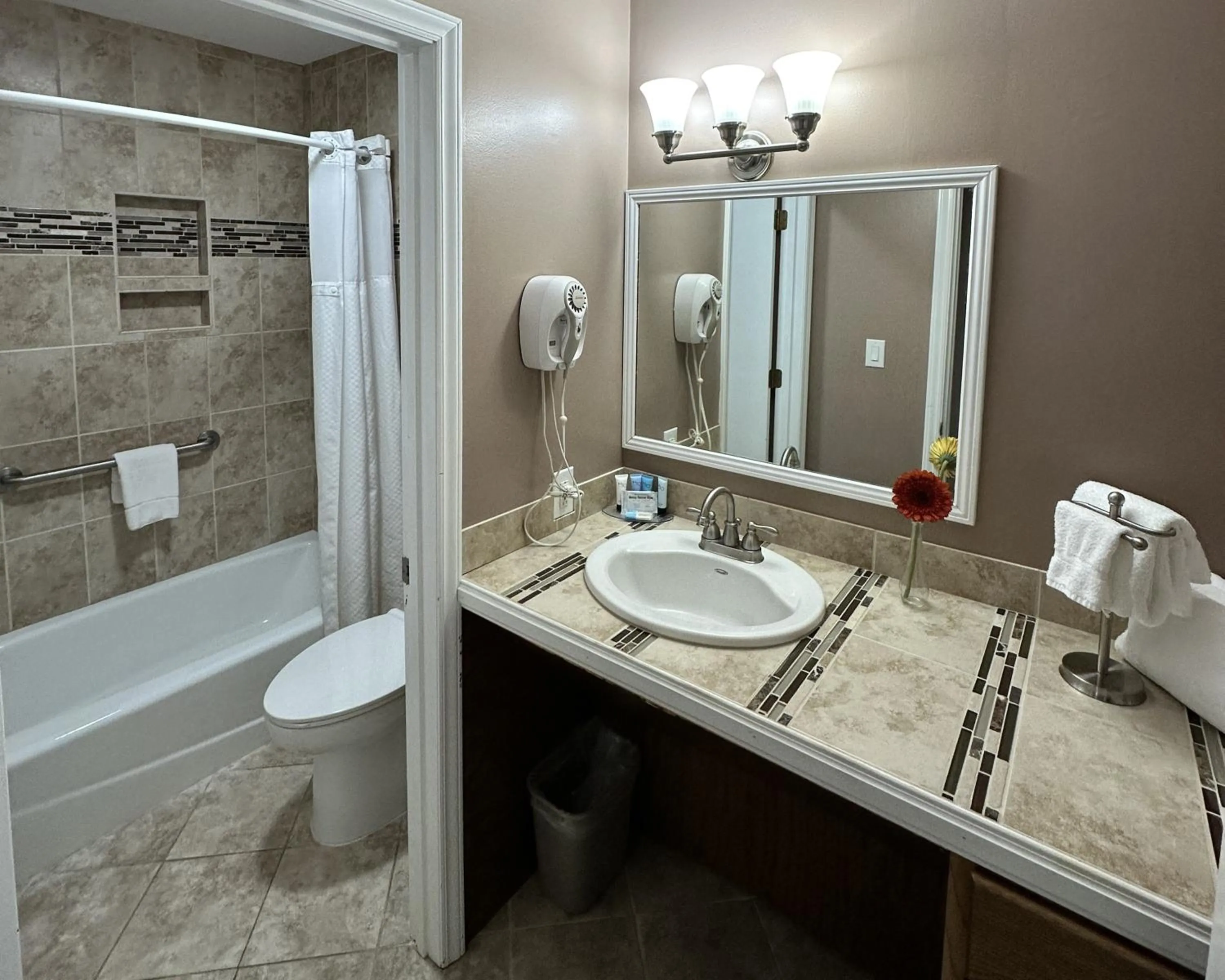 Bathroom in Blowing Rock Inn