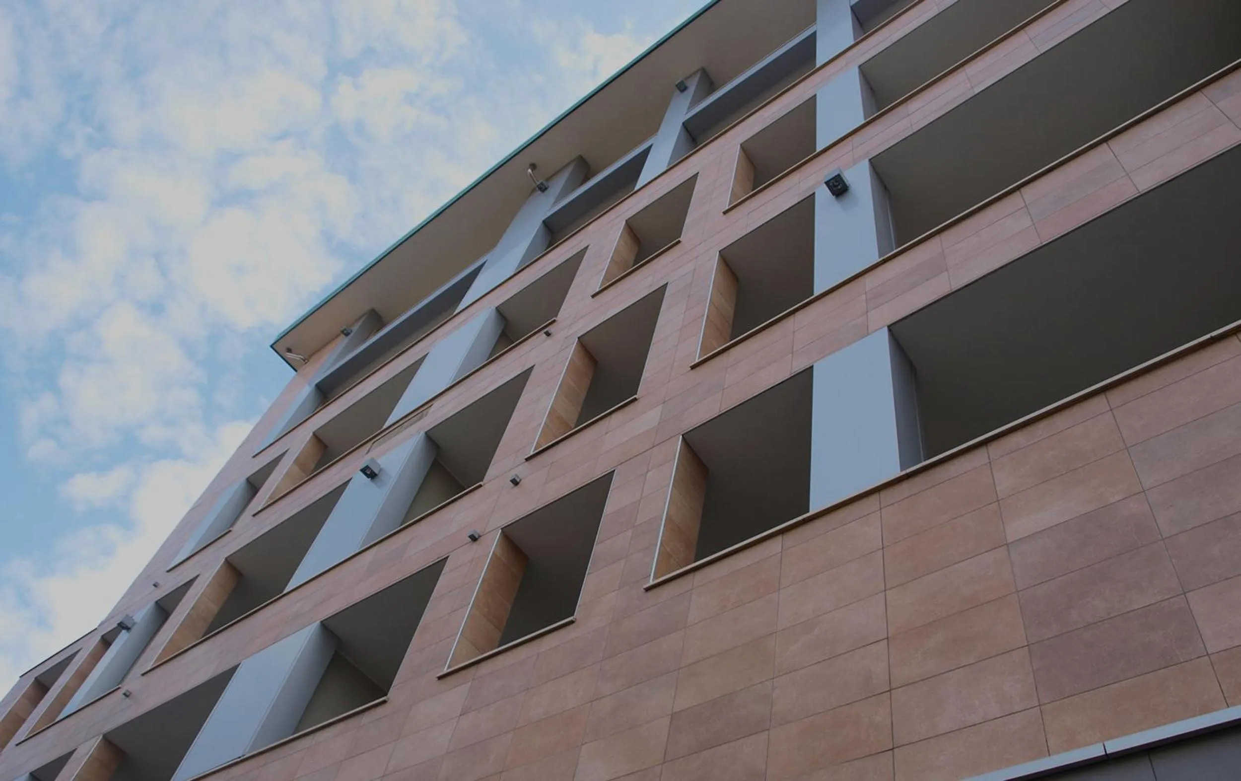 Facade/entrance in Housing32 Apartments